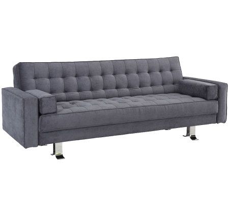 Serta Paolo Convertible Sofa Qvc Com