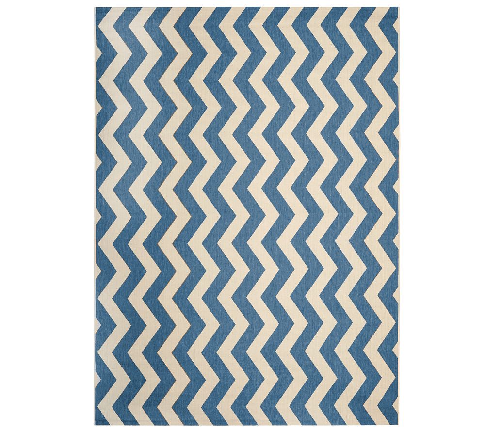 Safavieh 8' x 11' Vertical Zigzag Indoor/Outdoor Rug