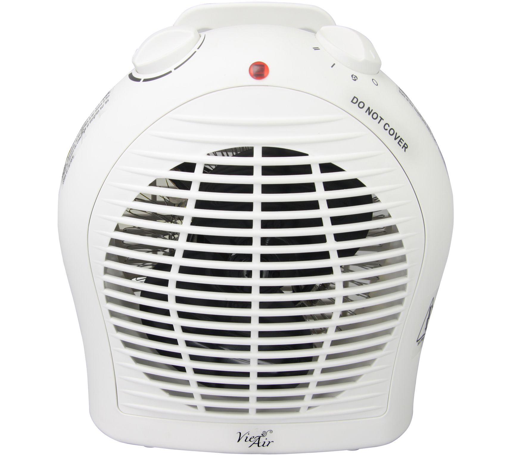Vie Air 1500W Portable 2-Settings White Heater