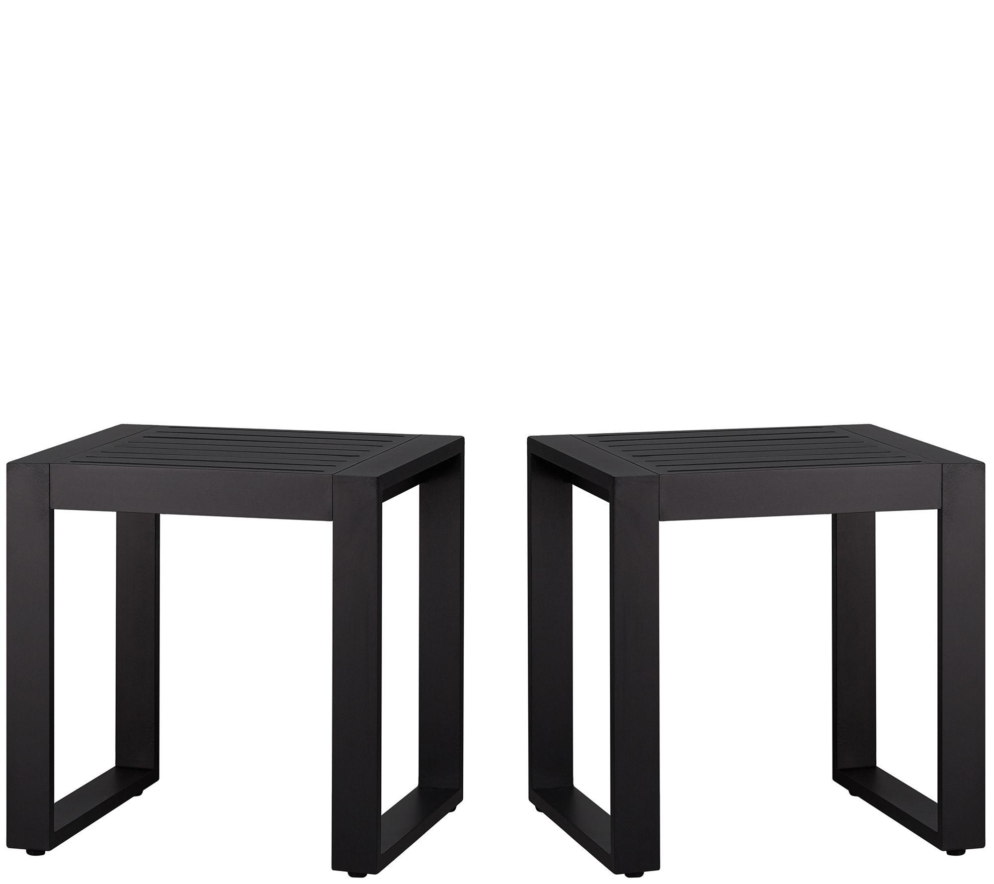 Real Flame Set of 2 Outdoor Baltic End Tables