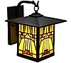 River of Goods 11.75"H Mission Stained Glass Outdoor Light