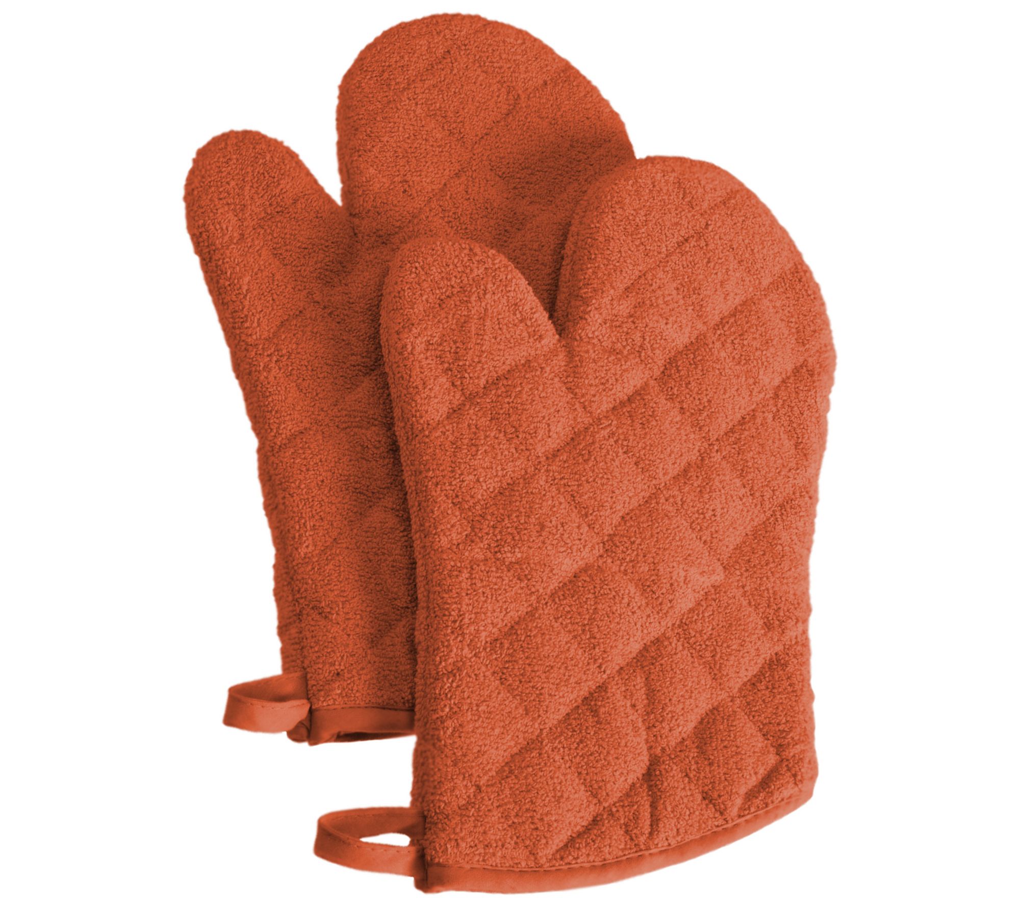 Design Imports Terry Oven Mitt Set of 2