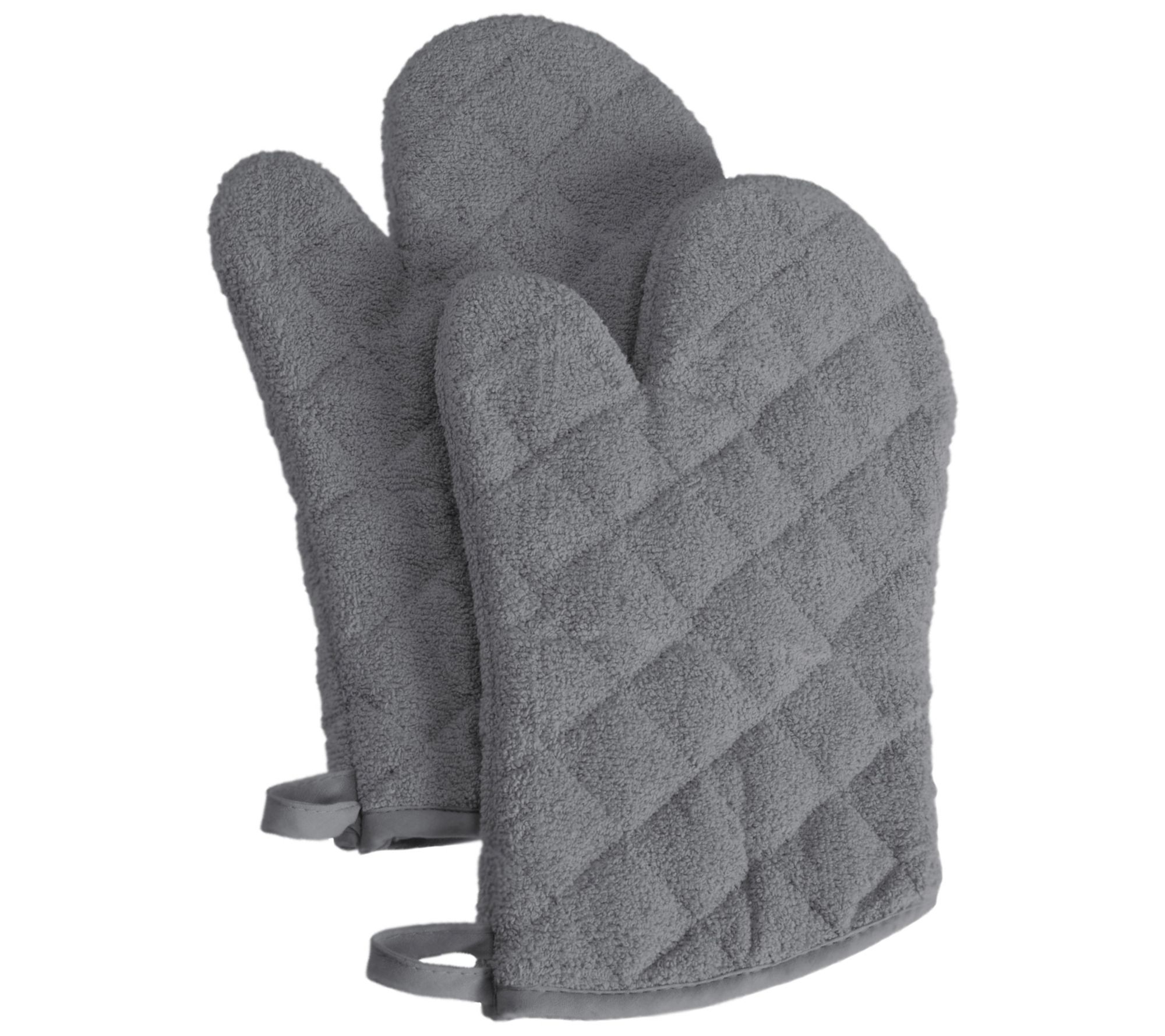 Design Imports Terry Oven Mitt Set of 2