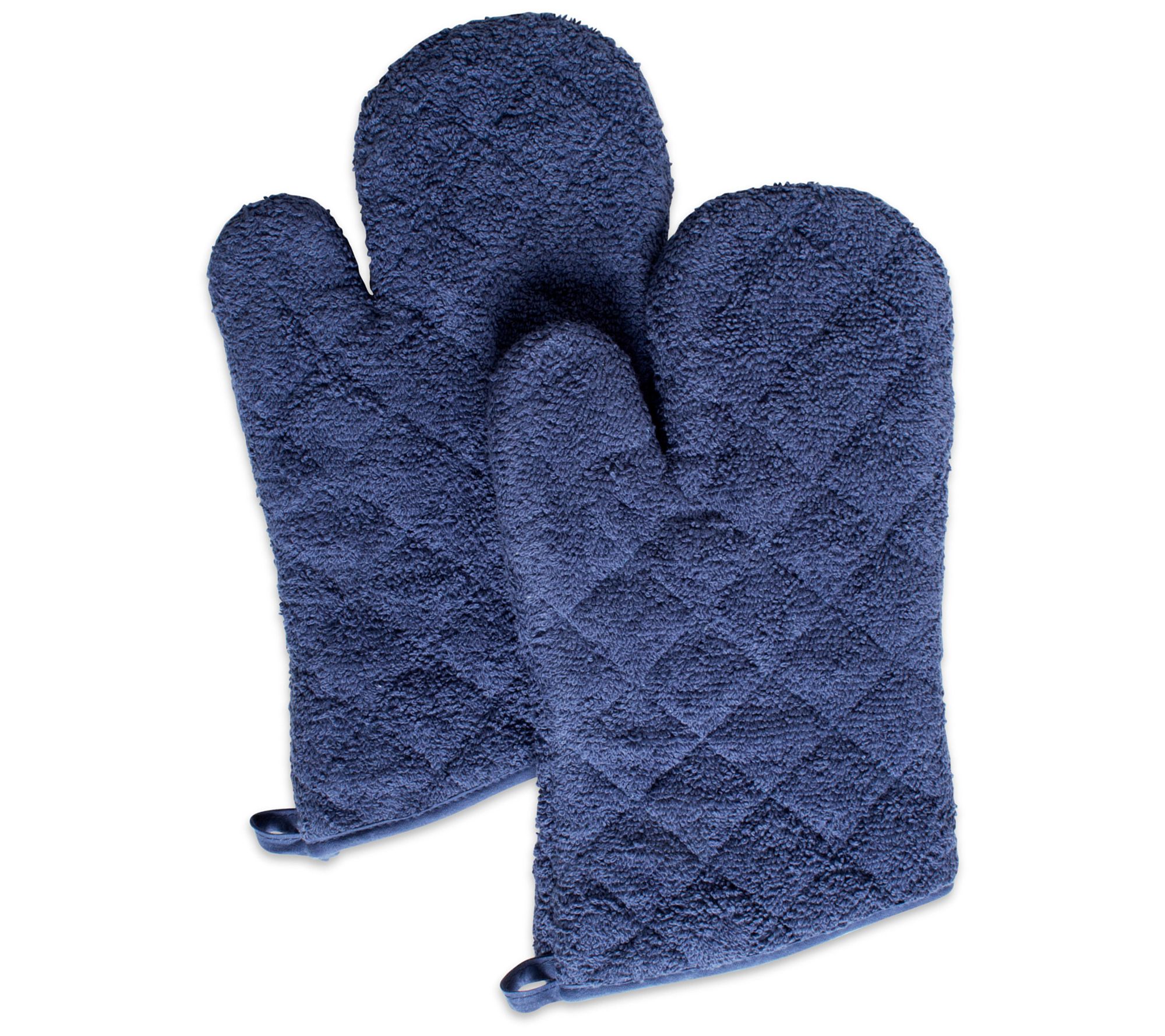 Design Imports Terry Oven Mitt Set of 2