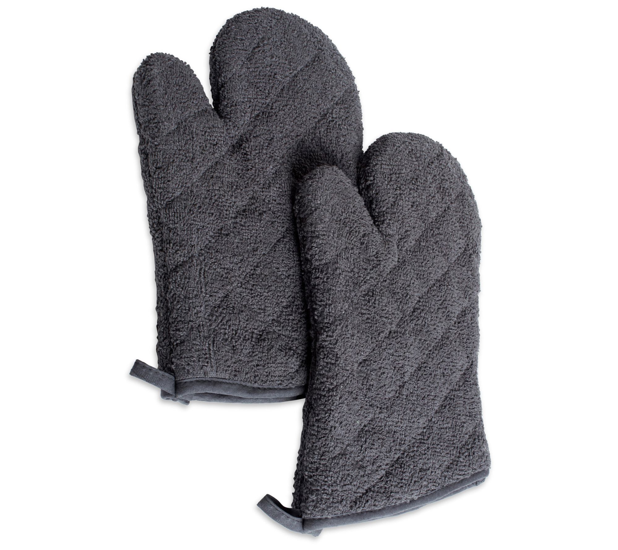 Design Imports Terry Oven Mitt Set of 2
