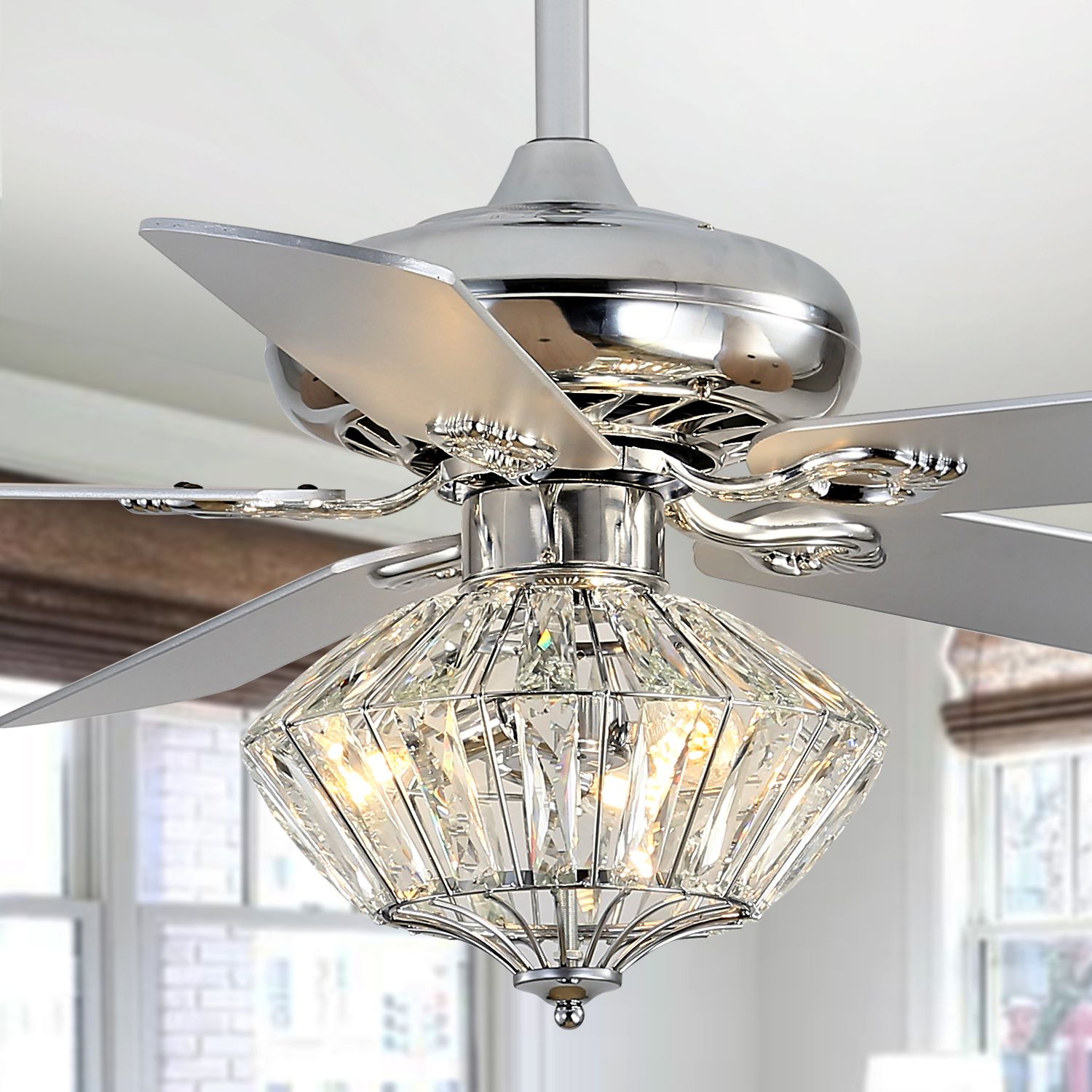 Landi Ceiling Light Fan by Safavieh