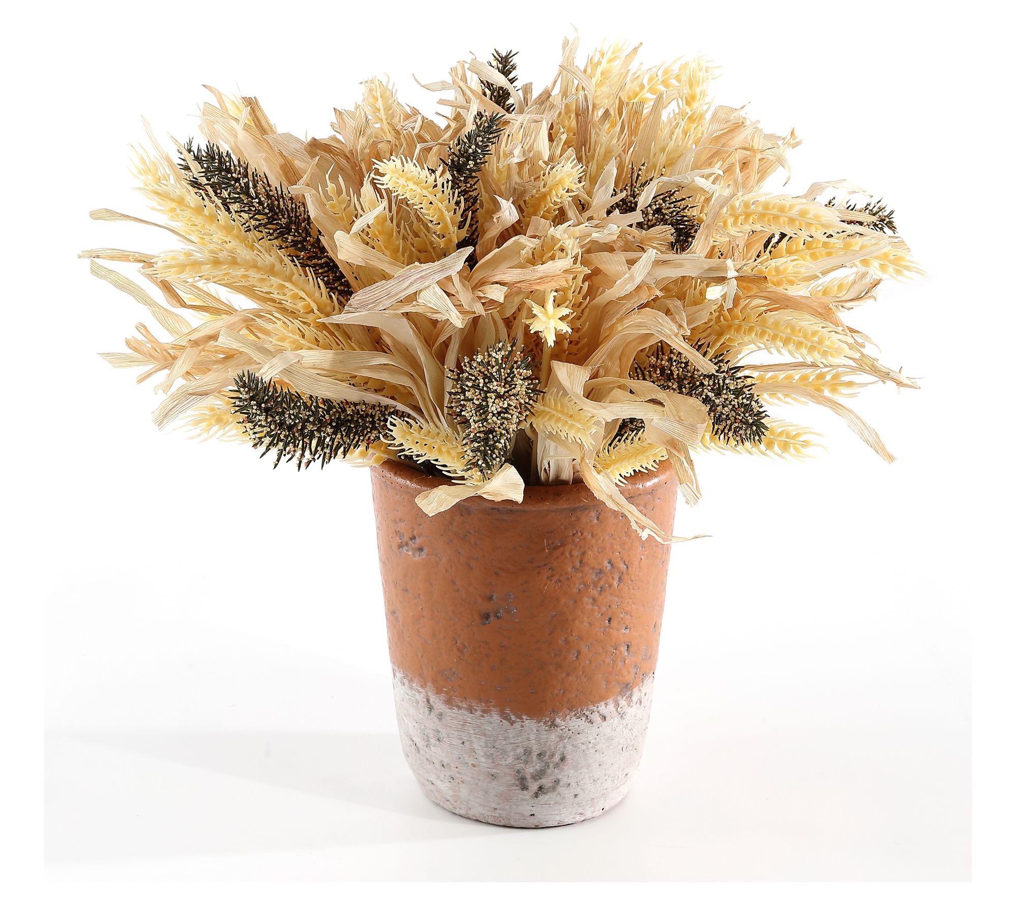Safavieh Faux 14" Wheat Ear Potted Arrangement