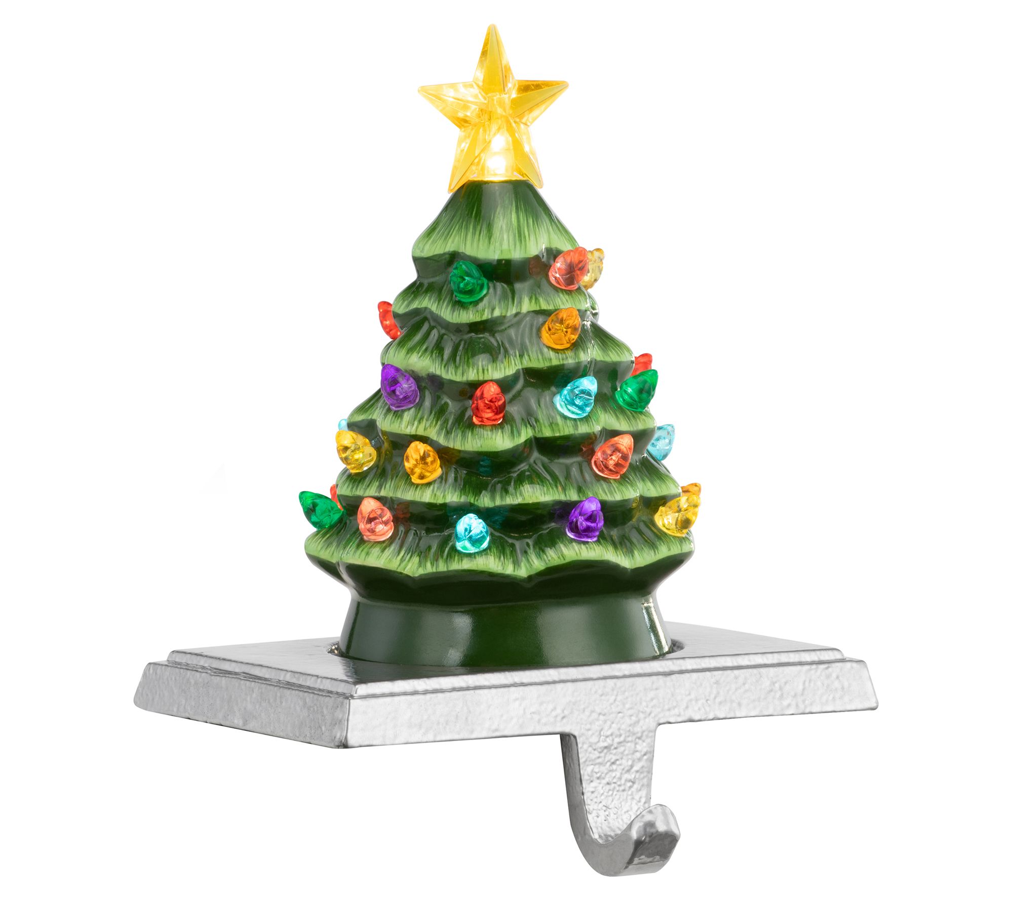 Mr. Christmas Illuminated Stocking Hanger