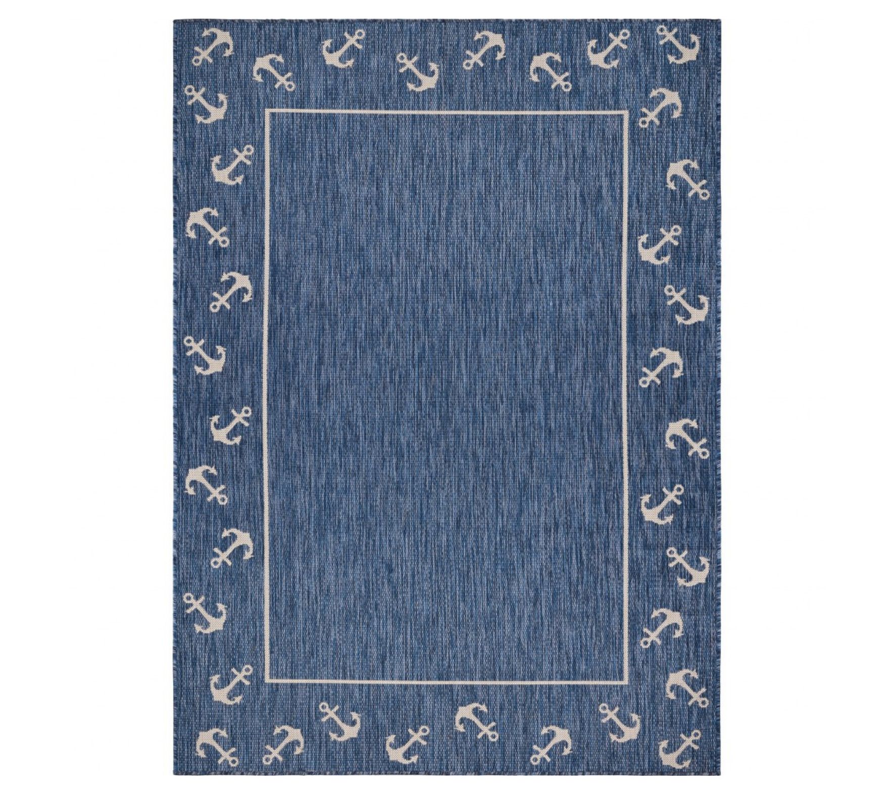 Homeroots 22x36 Anchor Scatter Rug