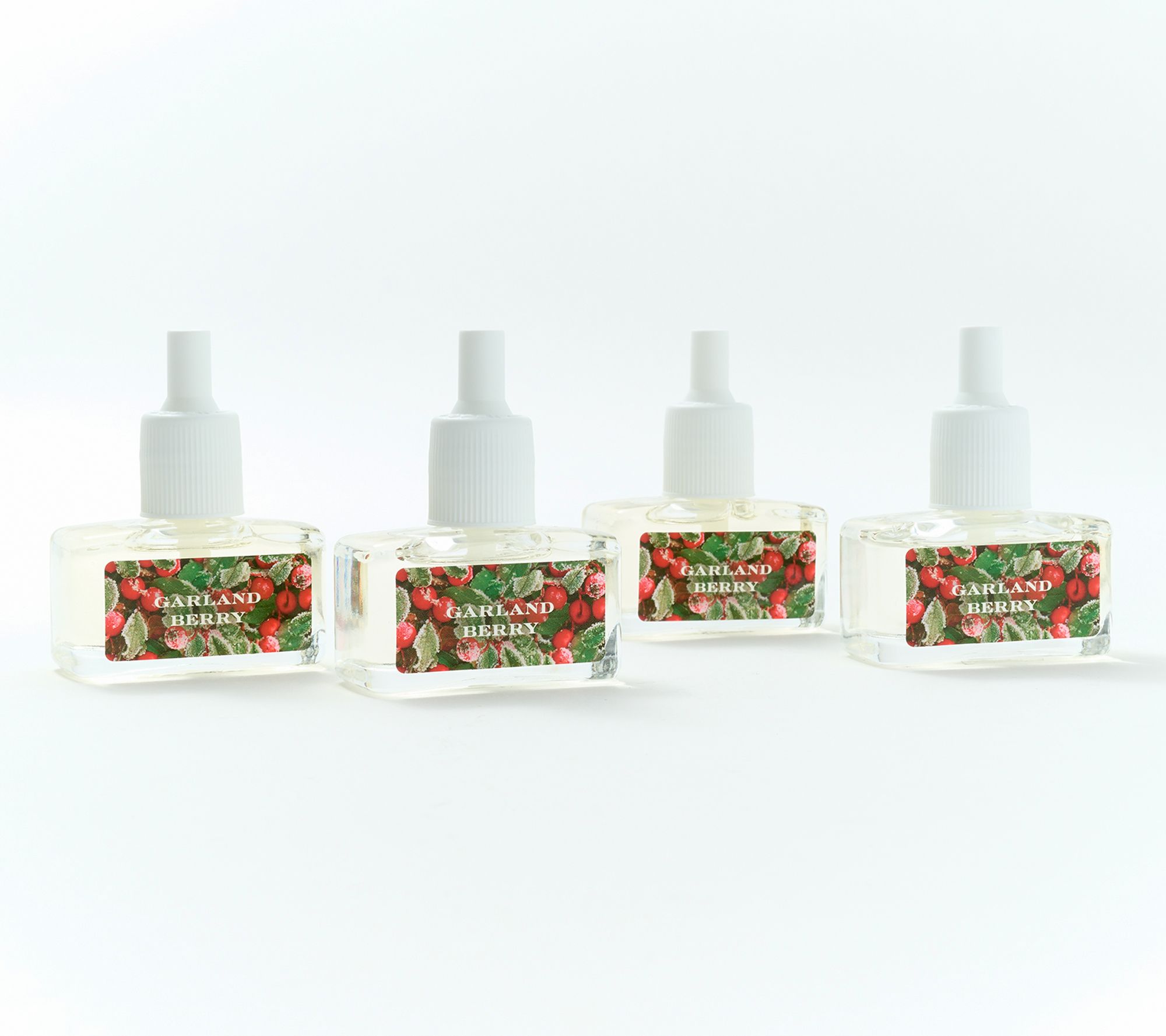 HomeWorx by Slatkin + Co. Set of 4 Garland Berry Diffuser Oils