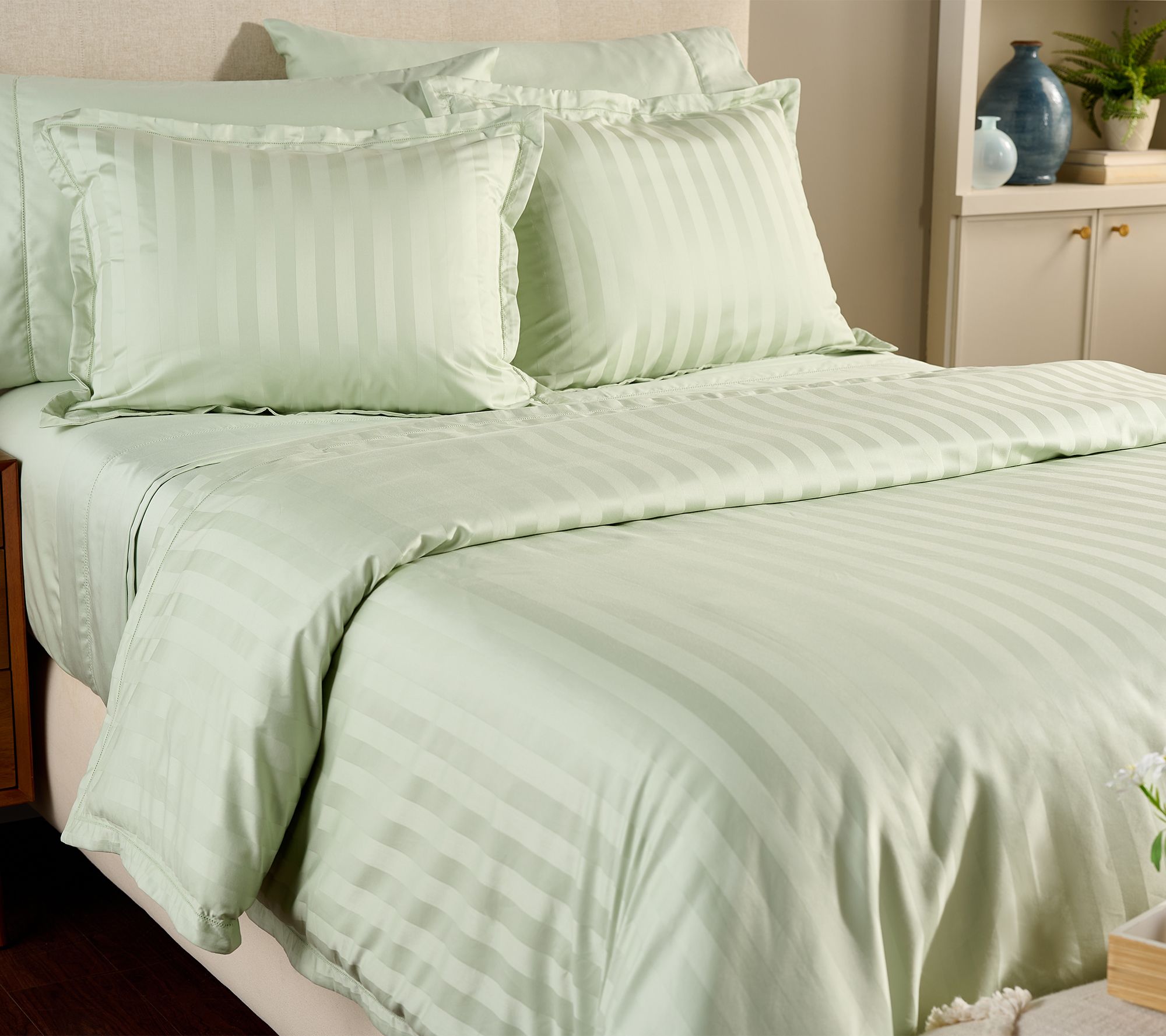 Northern Nights Infinity Weave 700TC Cotton Duvet & Sham Set- Twin