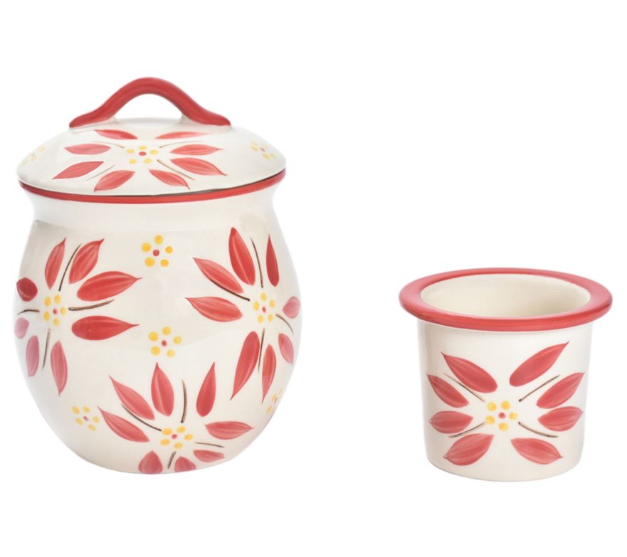 Temp-tations Old World Ceramic Dip Chiller with Lid