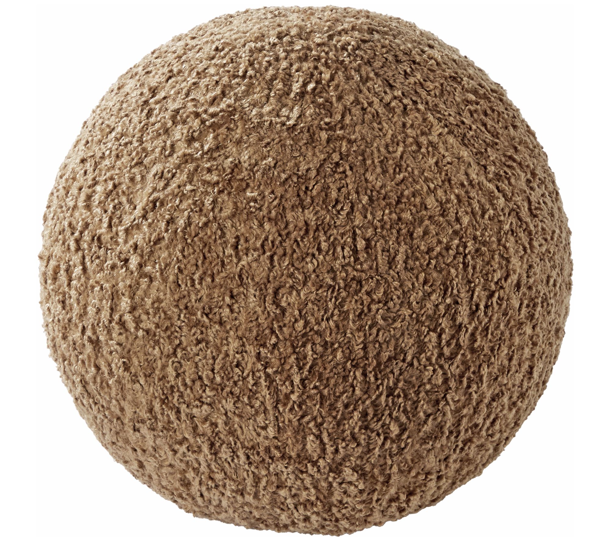Sorra Home Indoor Cozy 12" Ball Pillow Single