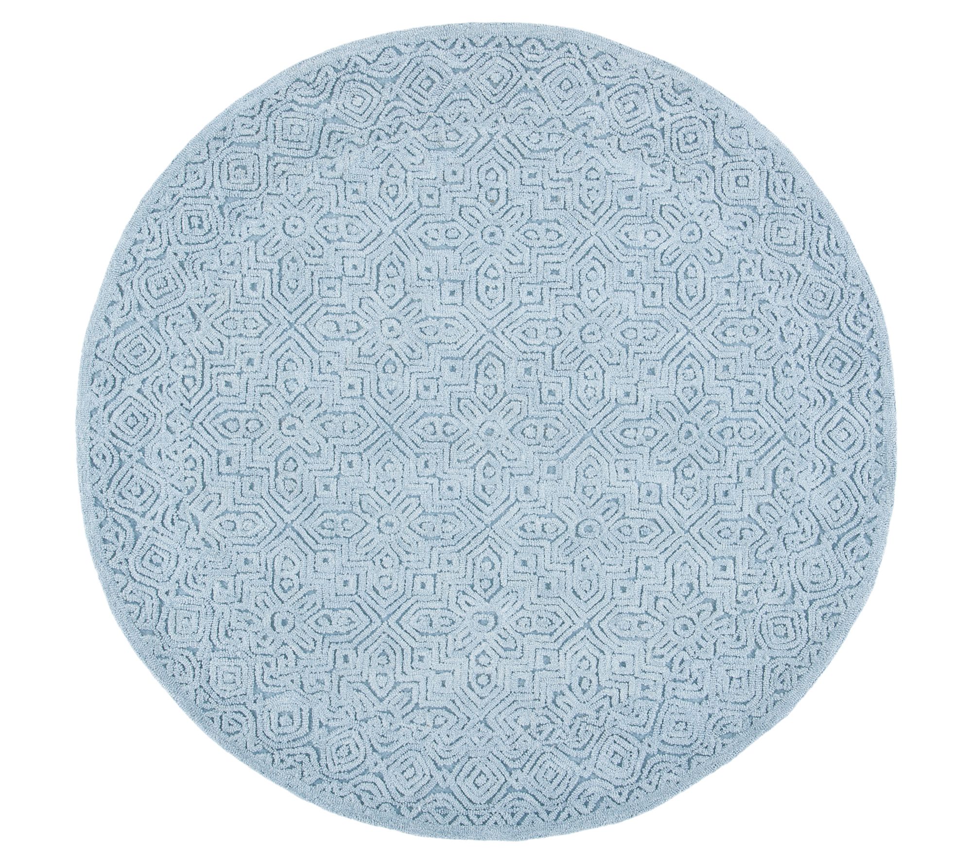 Textural Collection 6' Round Rug by Valerie