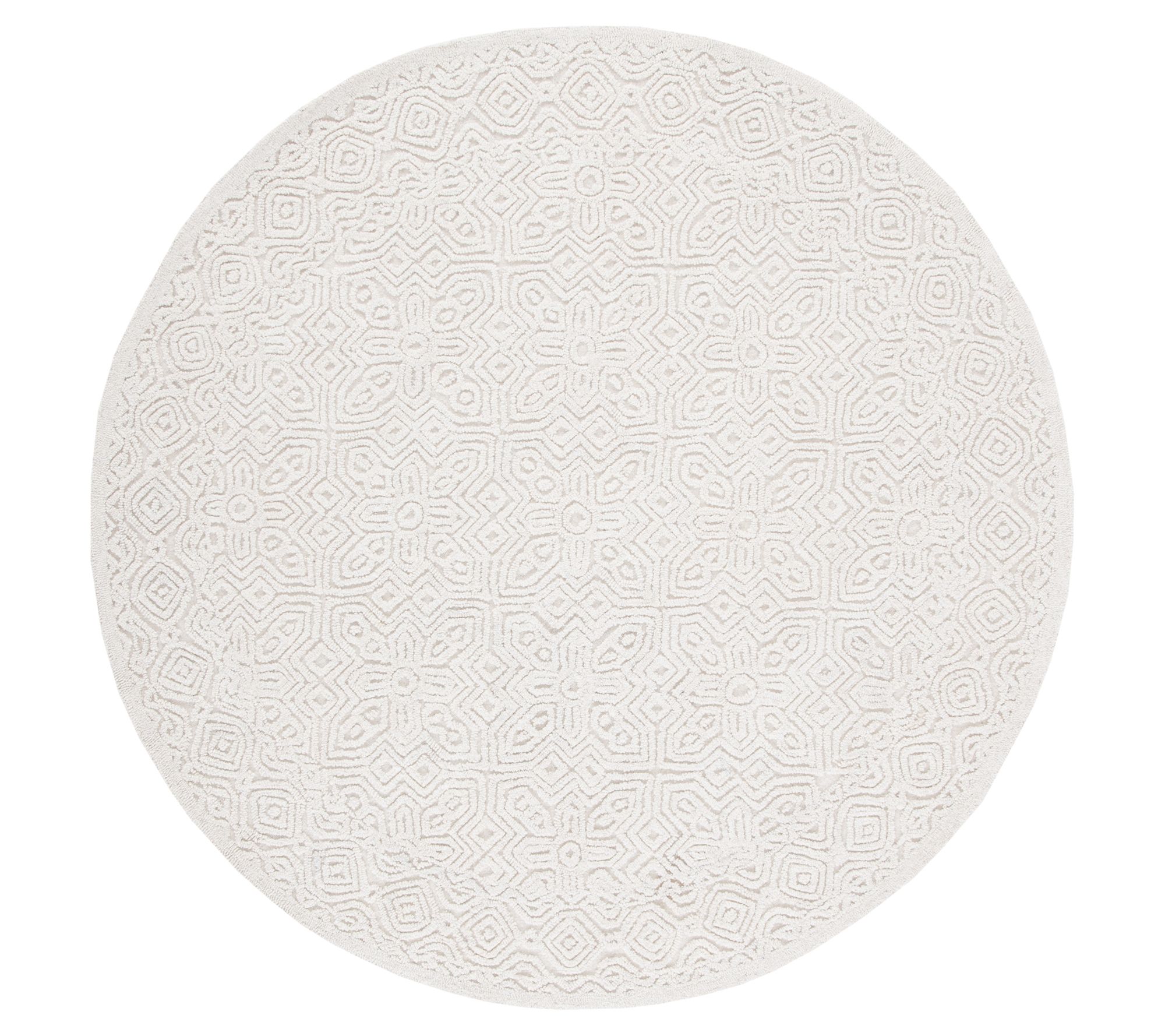 Textural Collection 6' Round Rug by Valerie