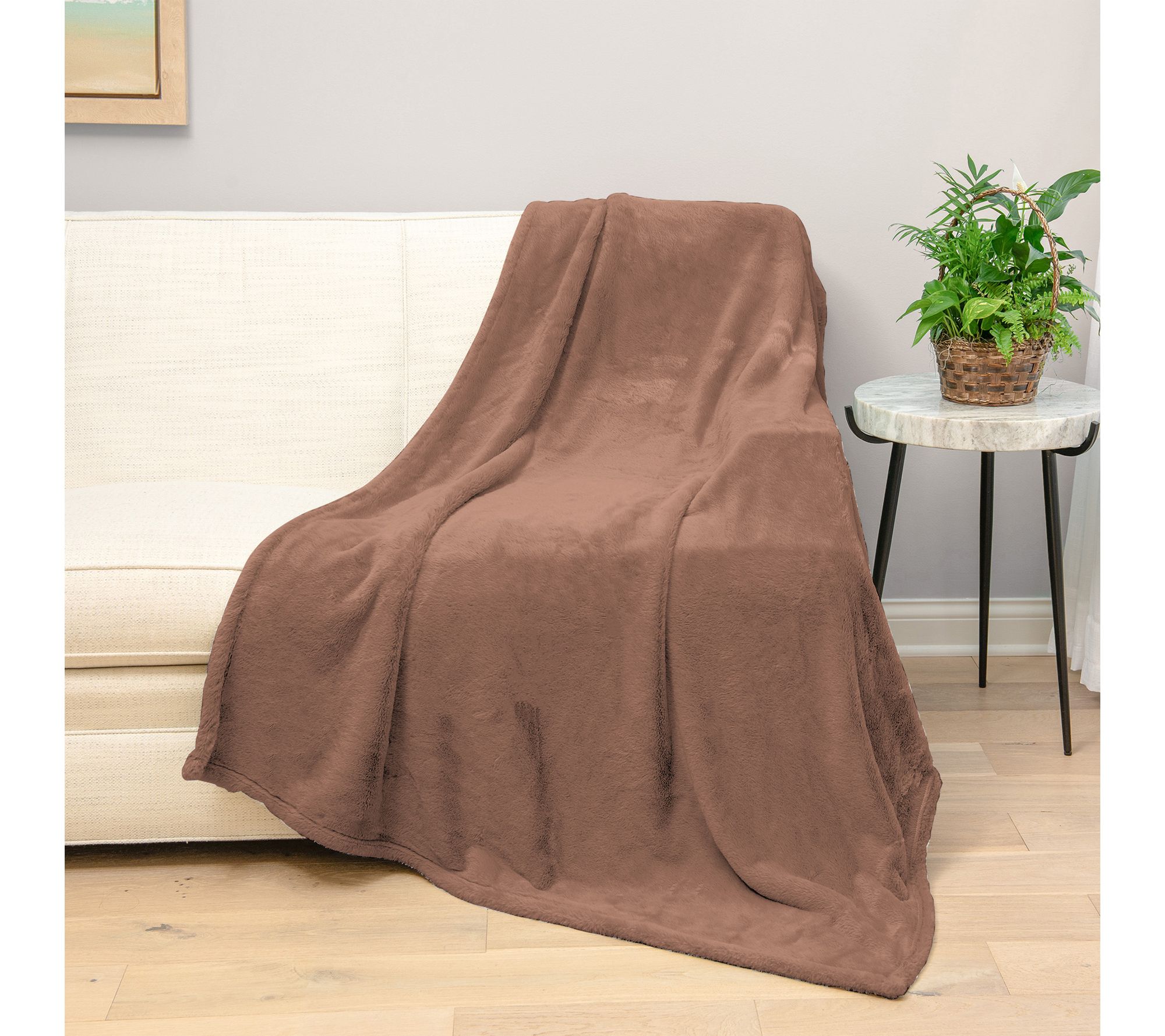Warmwell Heat-Sustaining Plush 60x70 Throw
