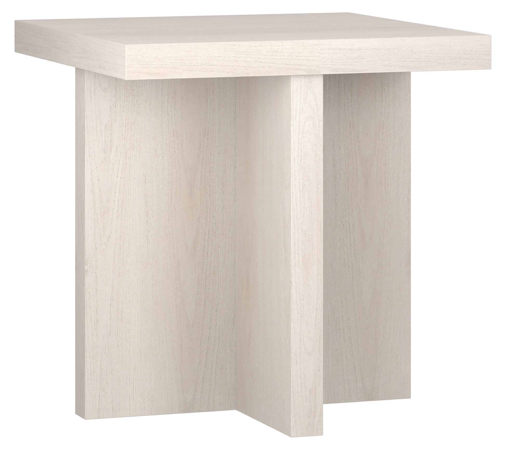 Hudson & Canal Elna 22" Wide Square Side Table