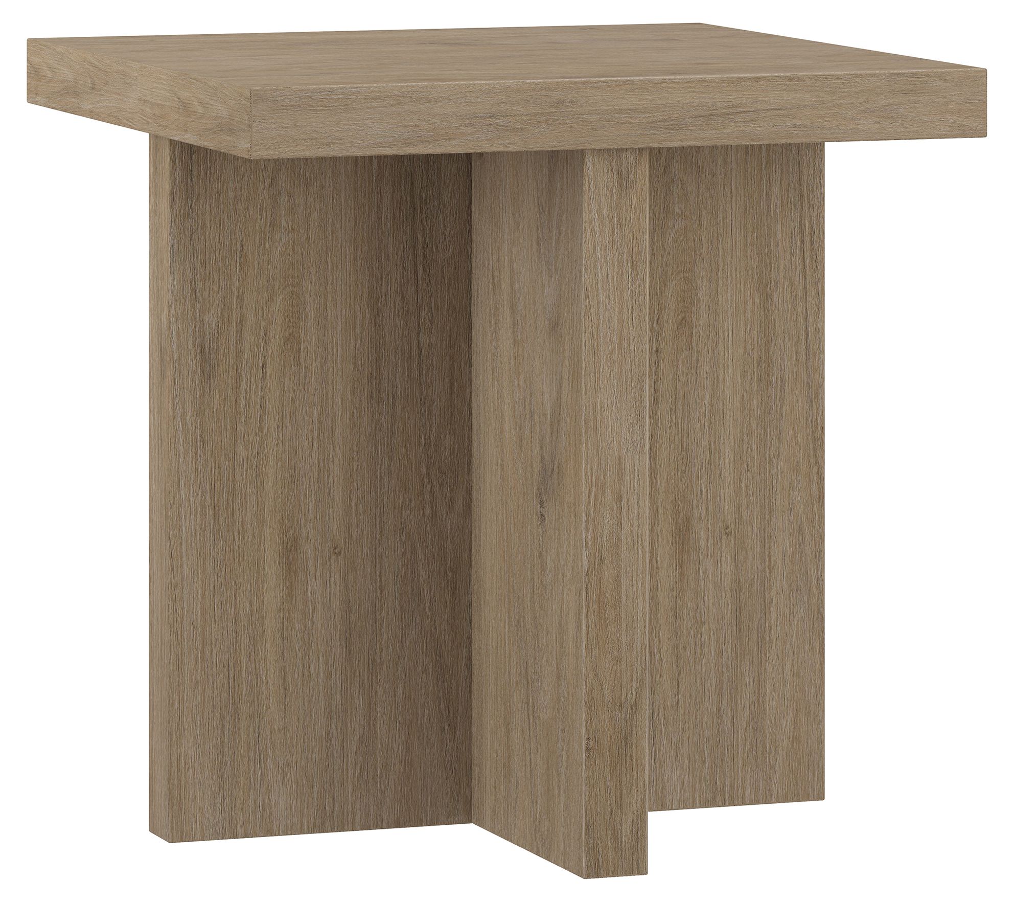 Hudson & Canal Elna 22" Wide Square Side Table