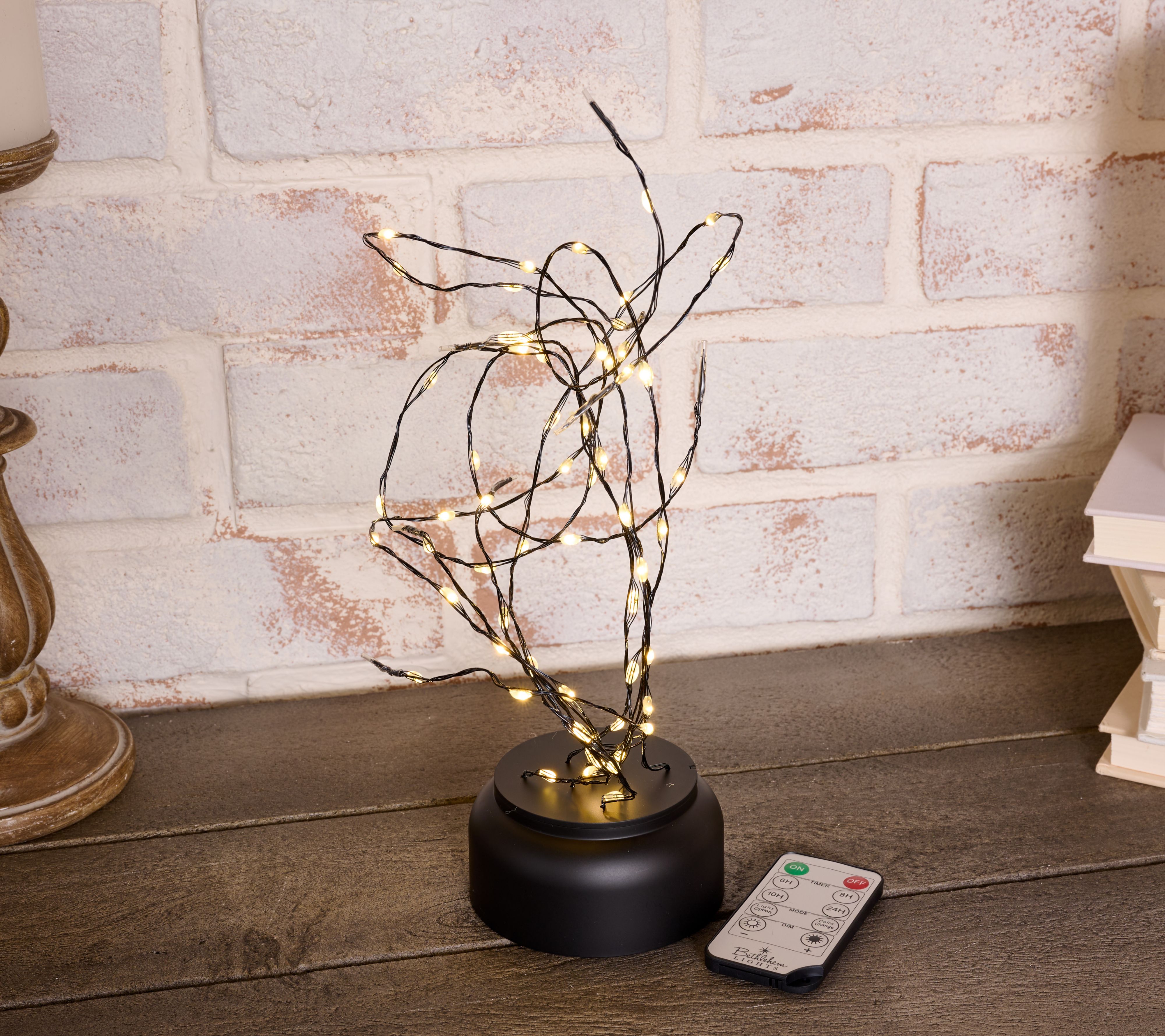 "As Is" Bethlehem Lights Drop-In Fairy Lights with Remote