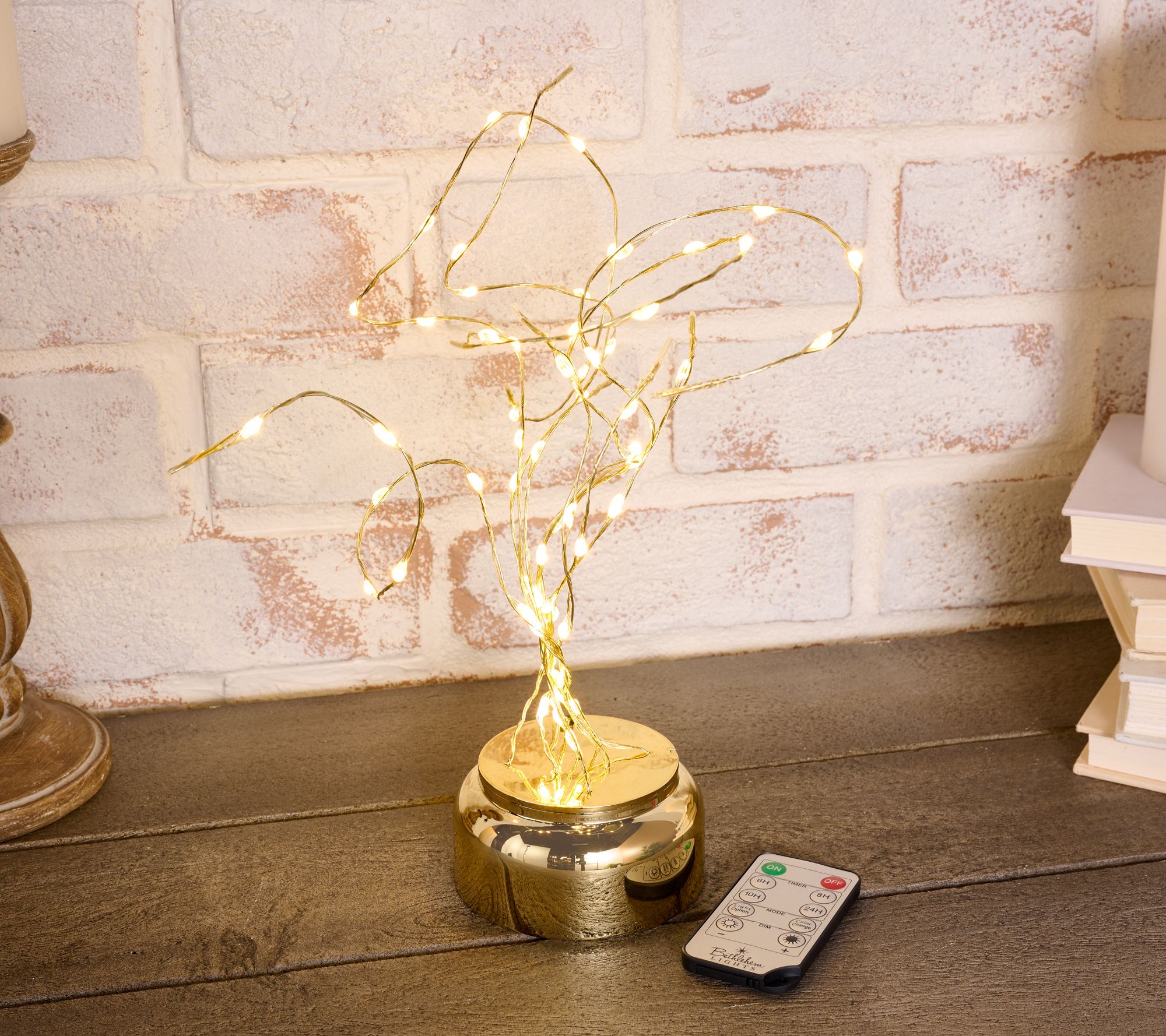 "As Is" Bethlehem Lights Drop-In Fairy Lights with Remote