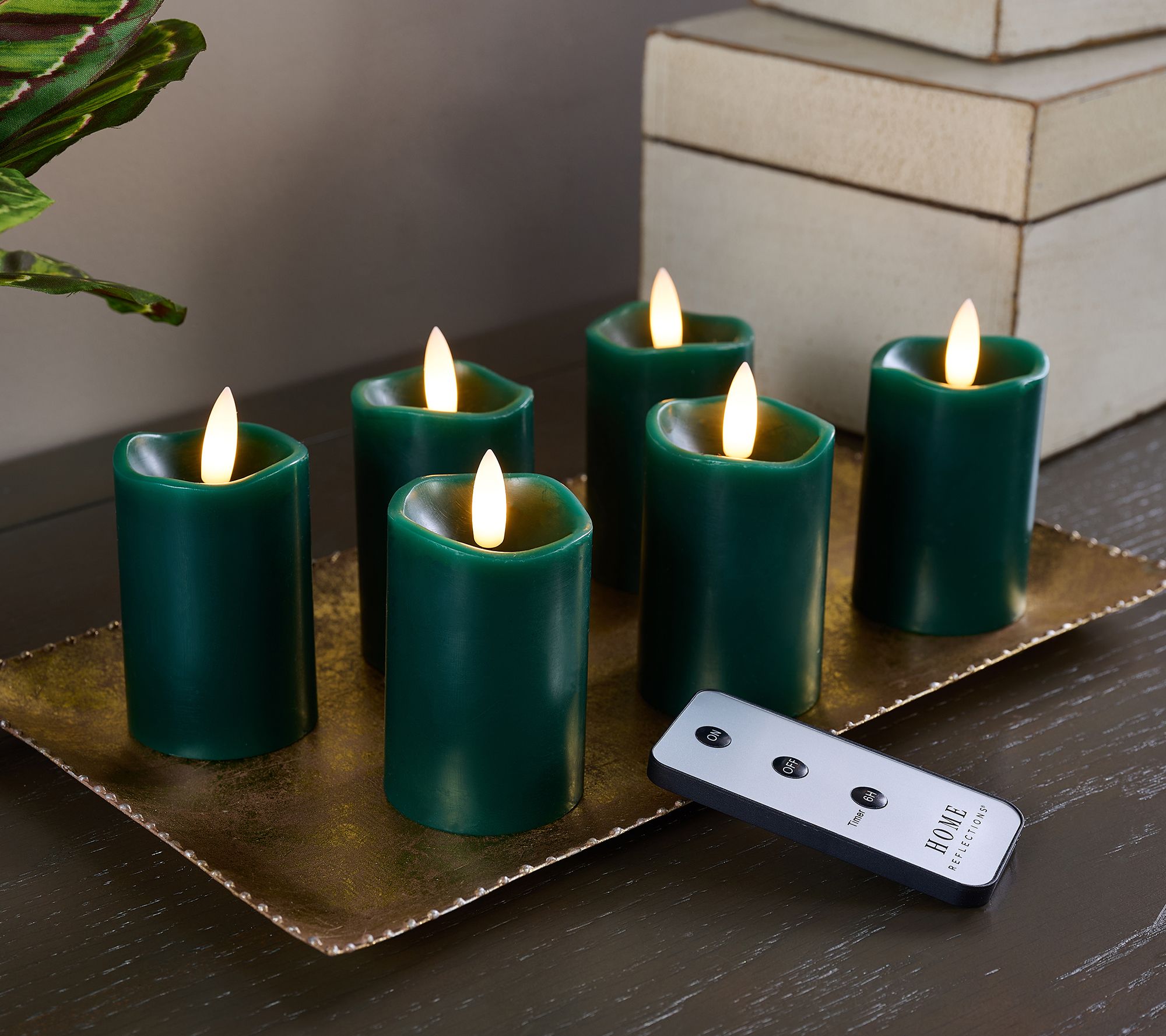 Home Reflections Set of 6 Flameless Votives
