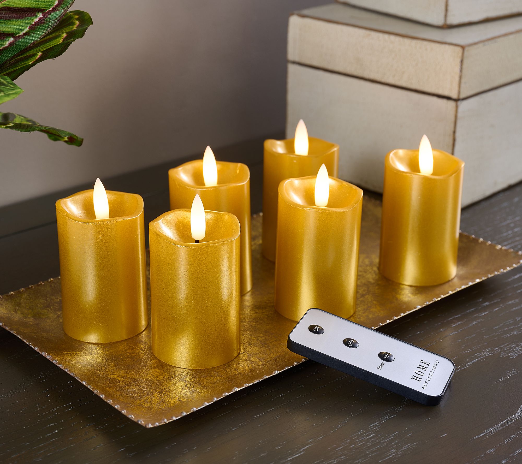 Home Reflections Set of 6 Flameless Votives