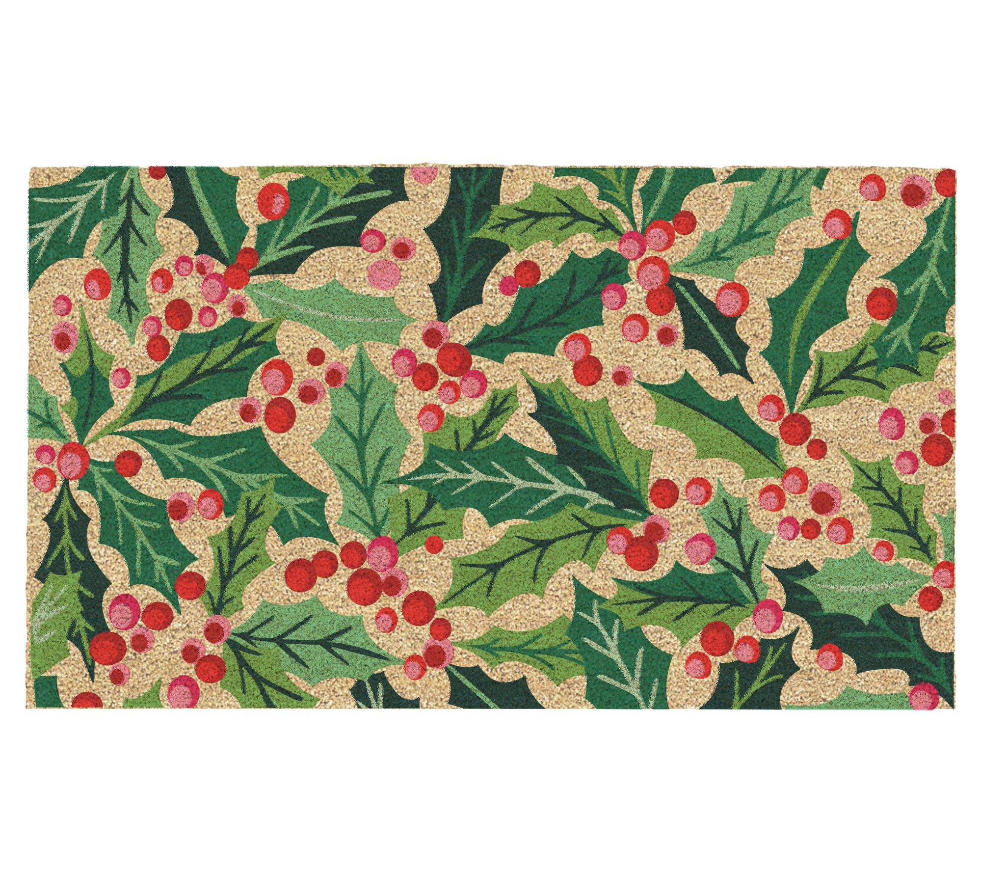 Design Imports Holly Jolly Doormat