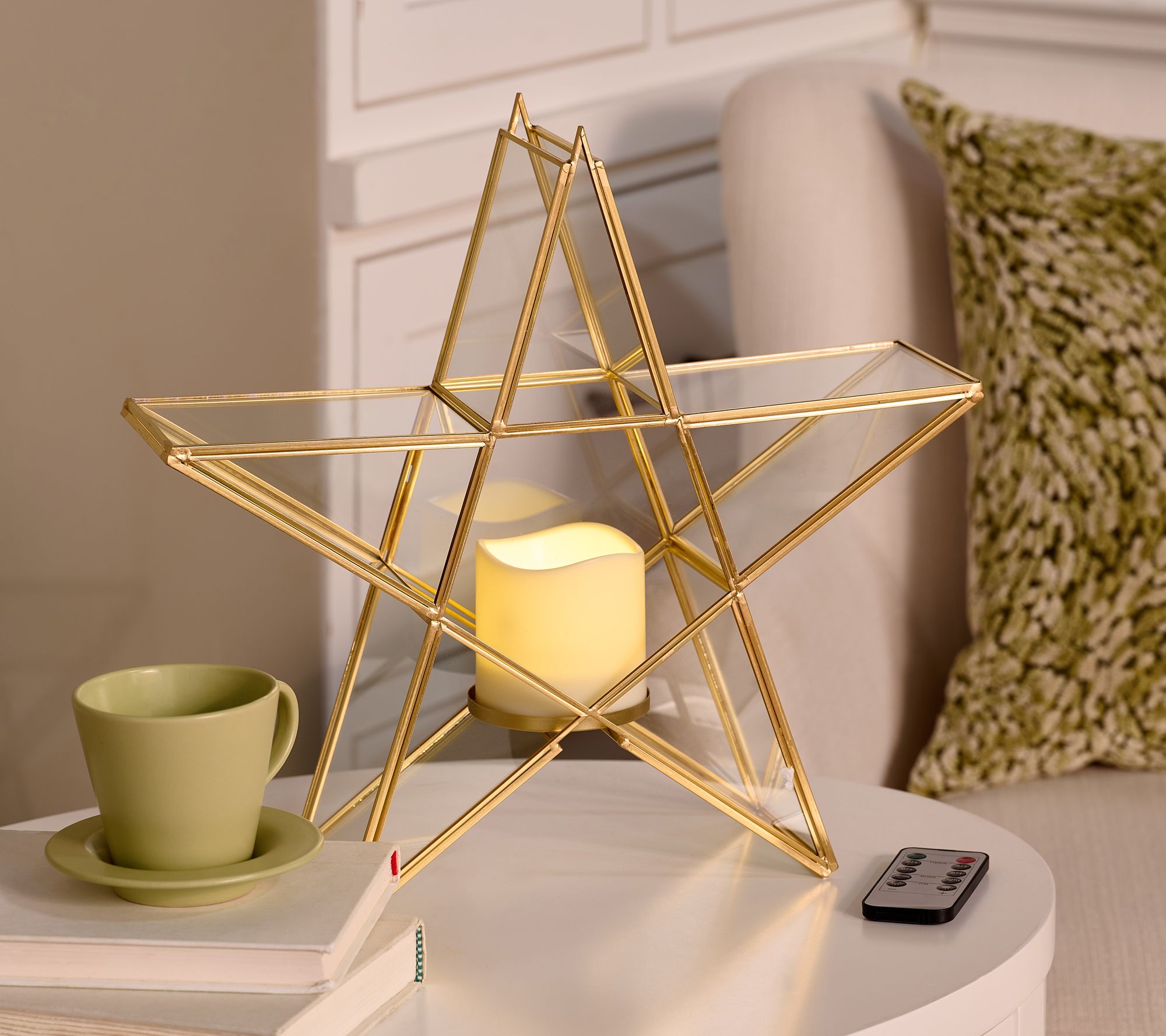 "As Is" Home Reflections Flameless Star Lantern