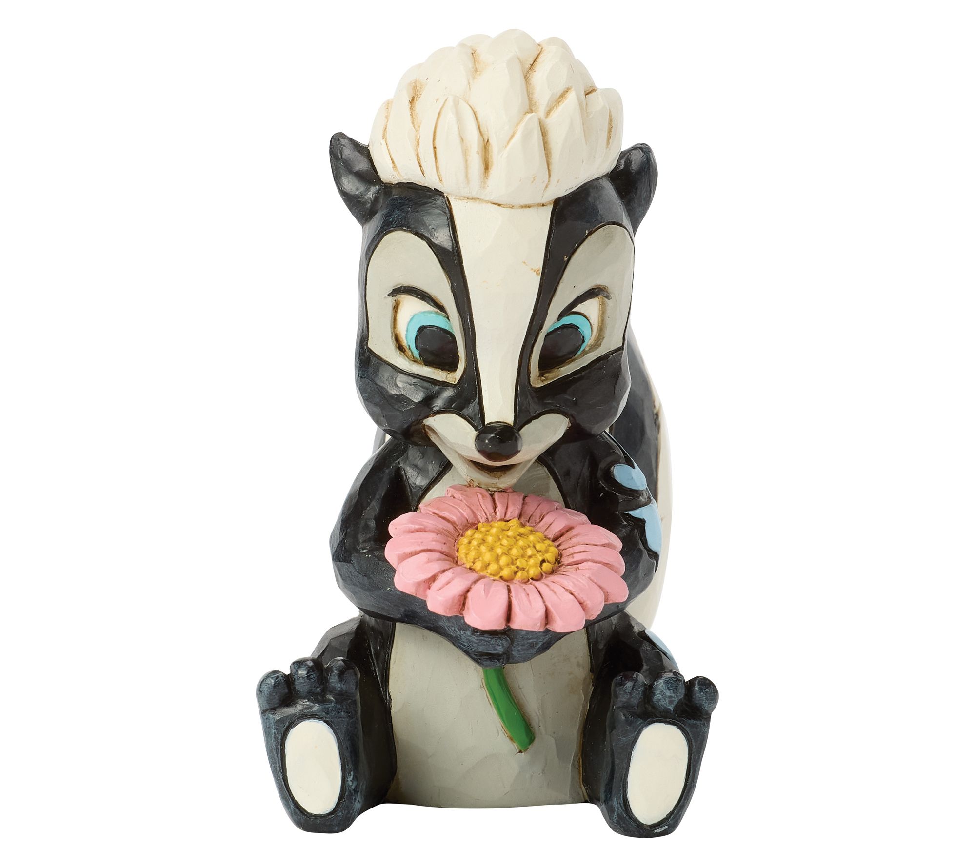 Jim Shore Disney Traditions Bambi Flower Mini Figurine 3.2in H