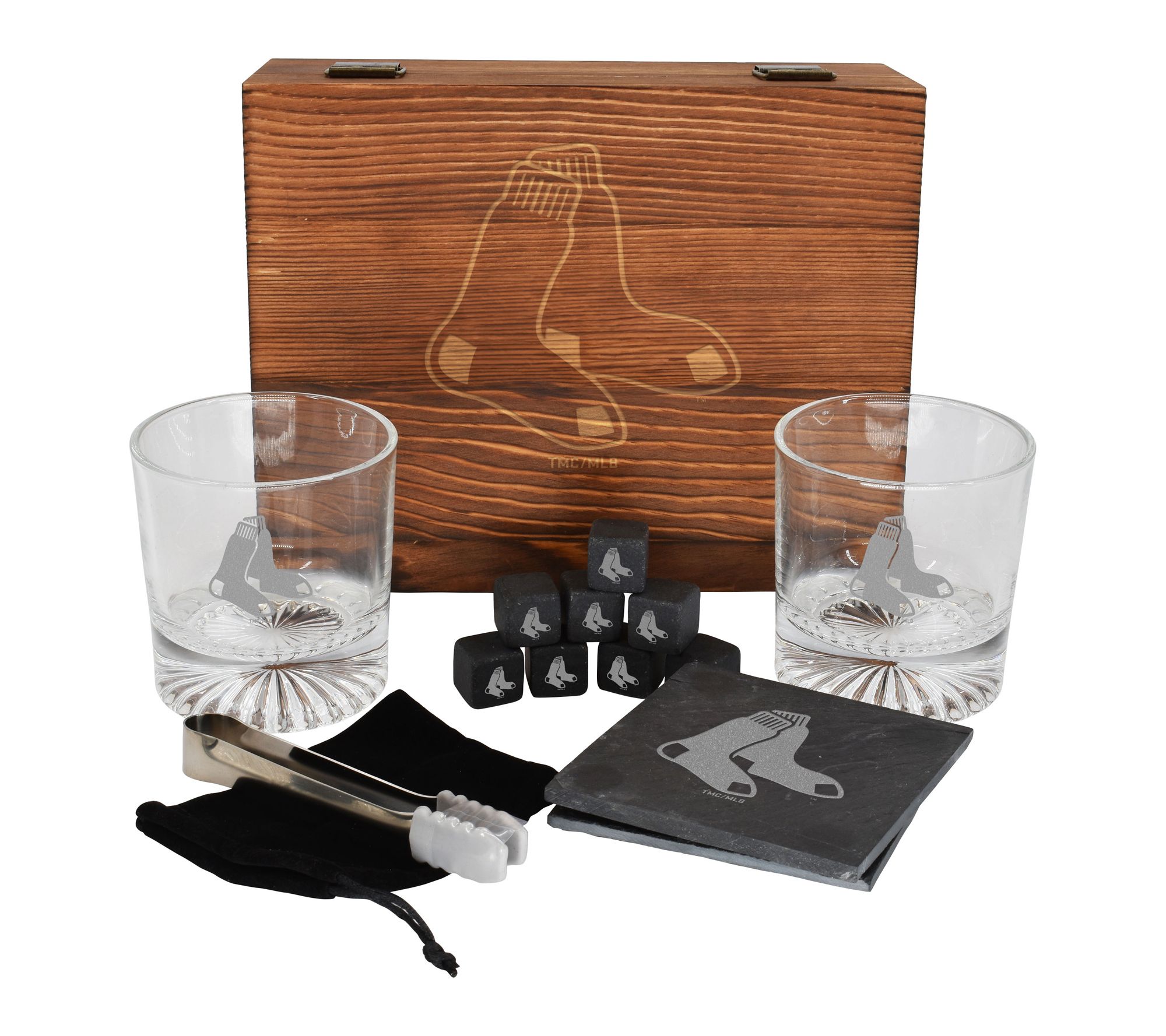 The Memory Company MLB Boxed Drinkware Set w/Co asters