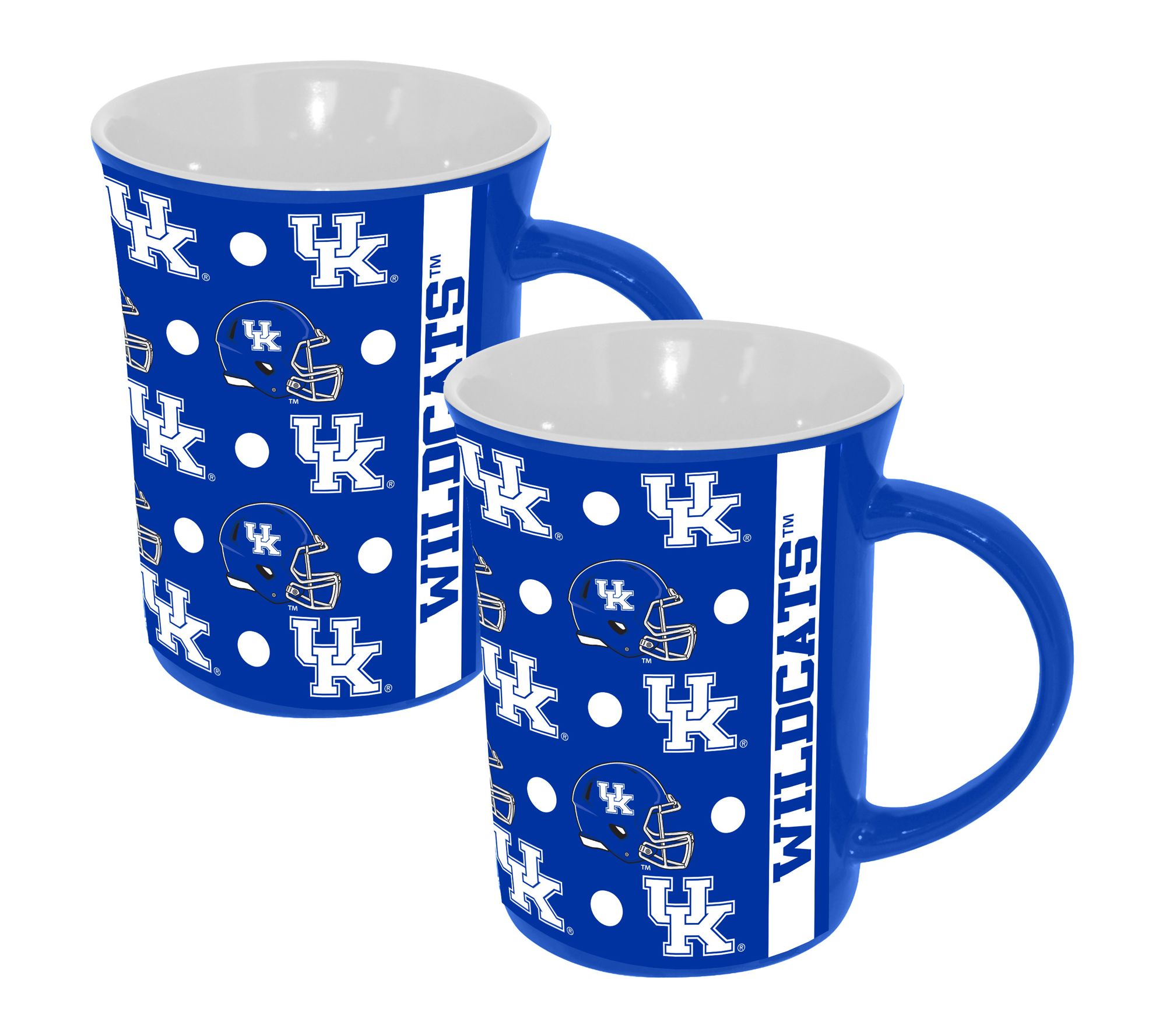 The Memory Company NCAA College 2pk 15oz Cerami c Line Up Mug