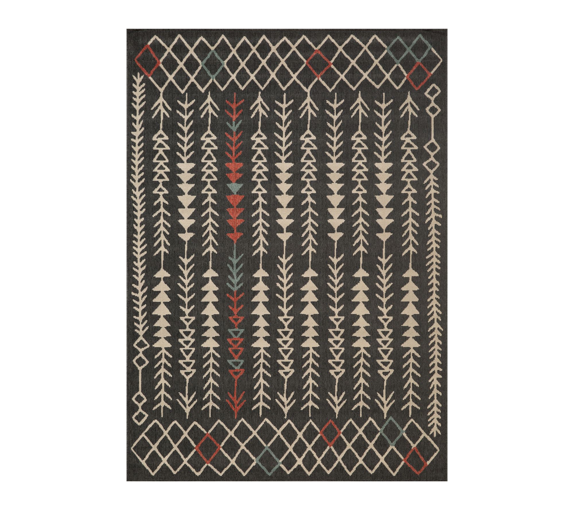 Ox Bay Tribal Bohemian Polypropylene Outdoor Area Rug, 8'x10'