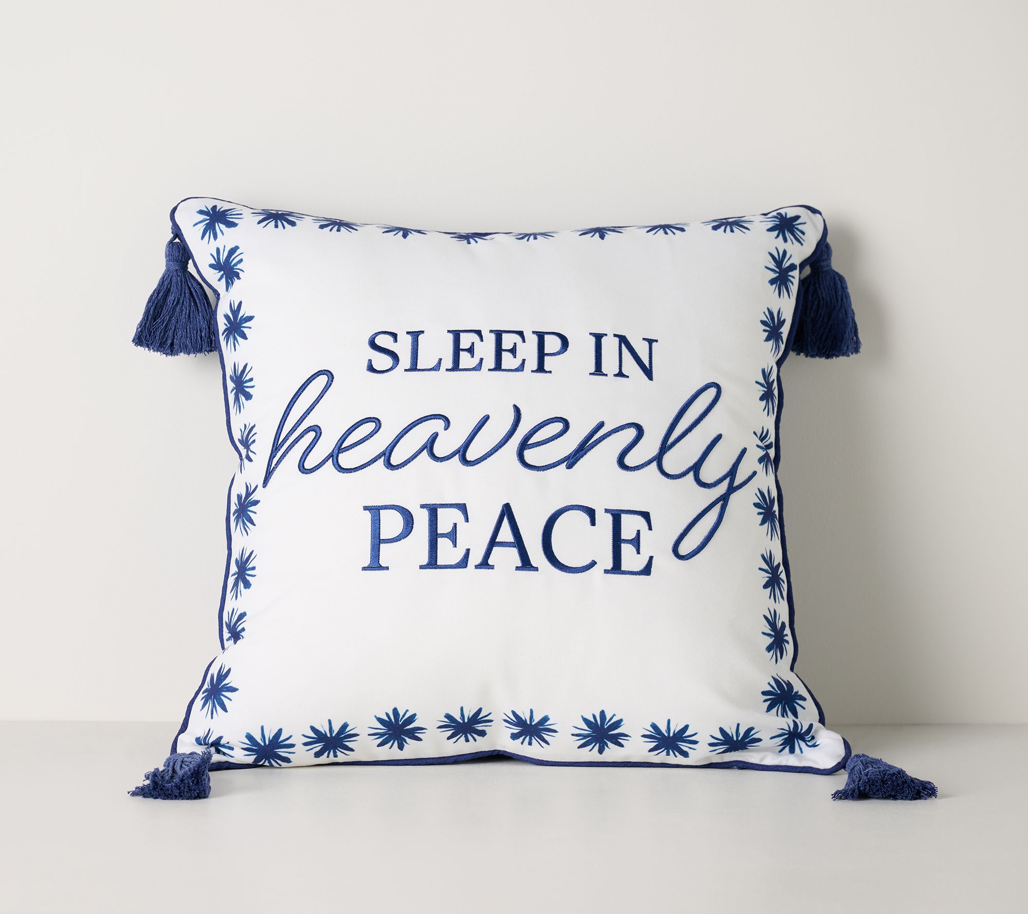 Sleep In Heavenly Peace 18" x 18" Dec Pillow by Kim Gravel
