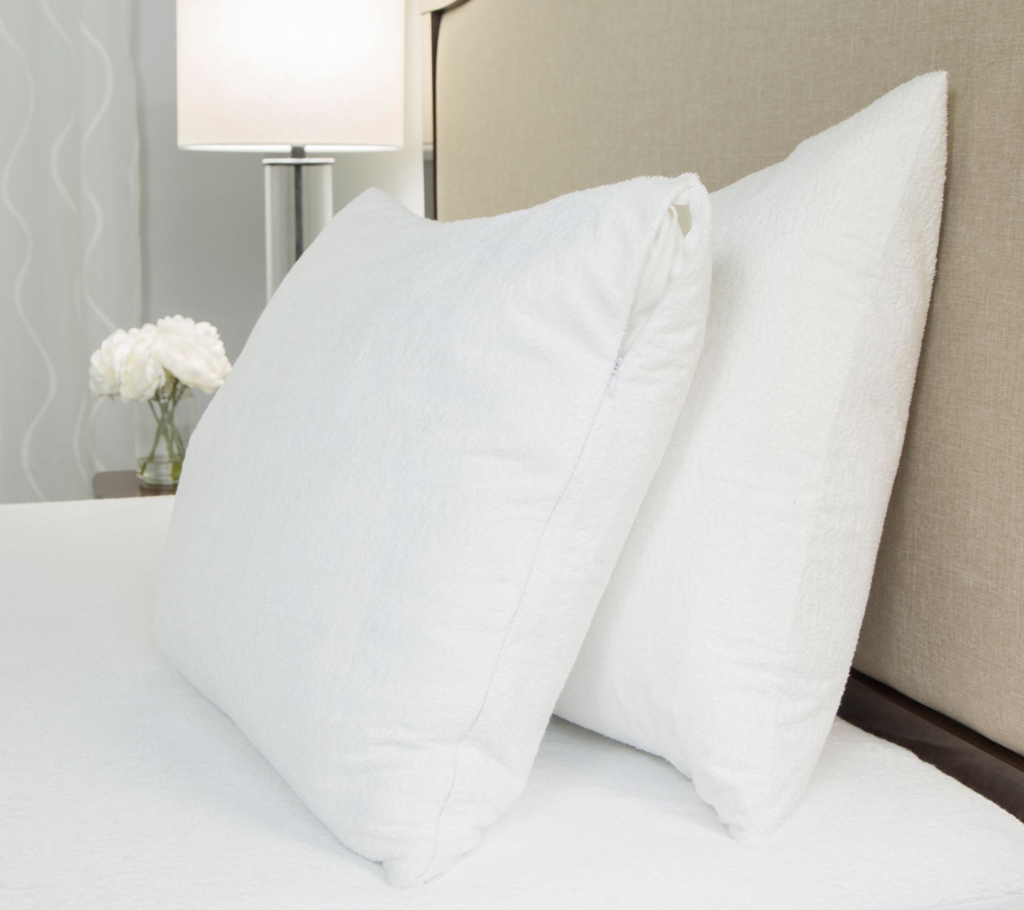 ProtectaBed Set of 2 Premium Pillow Protectors