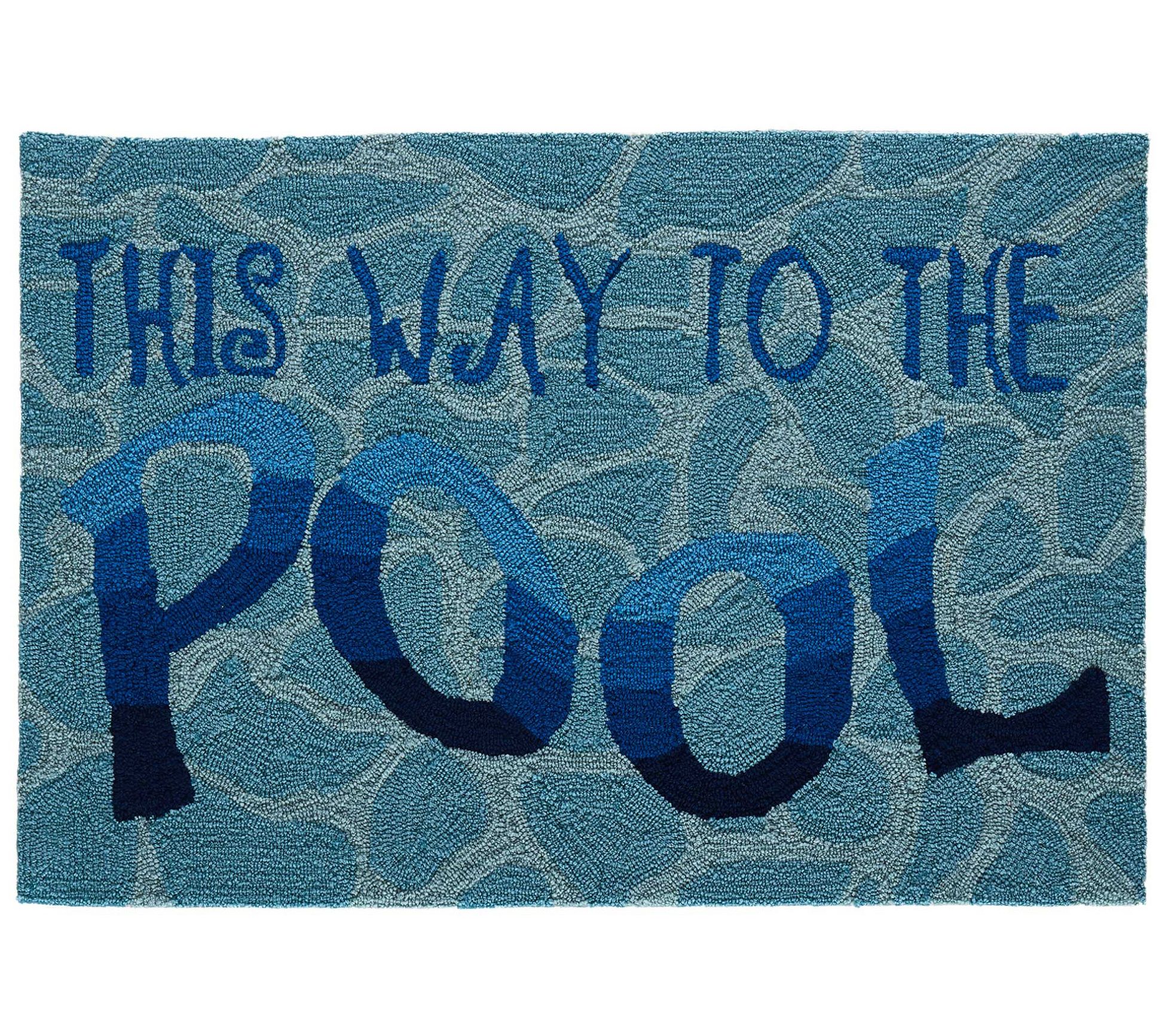 Liora Manne Frontporch This Way To The Pool Rug20" x 30"