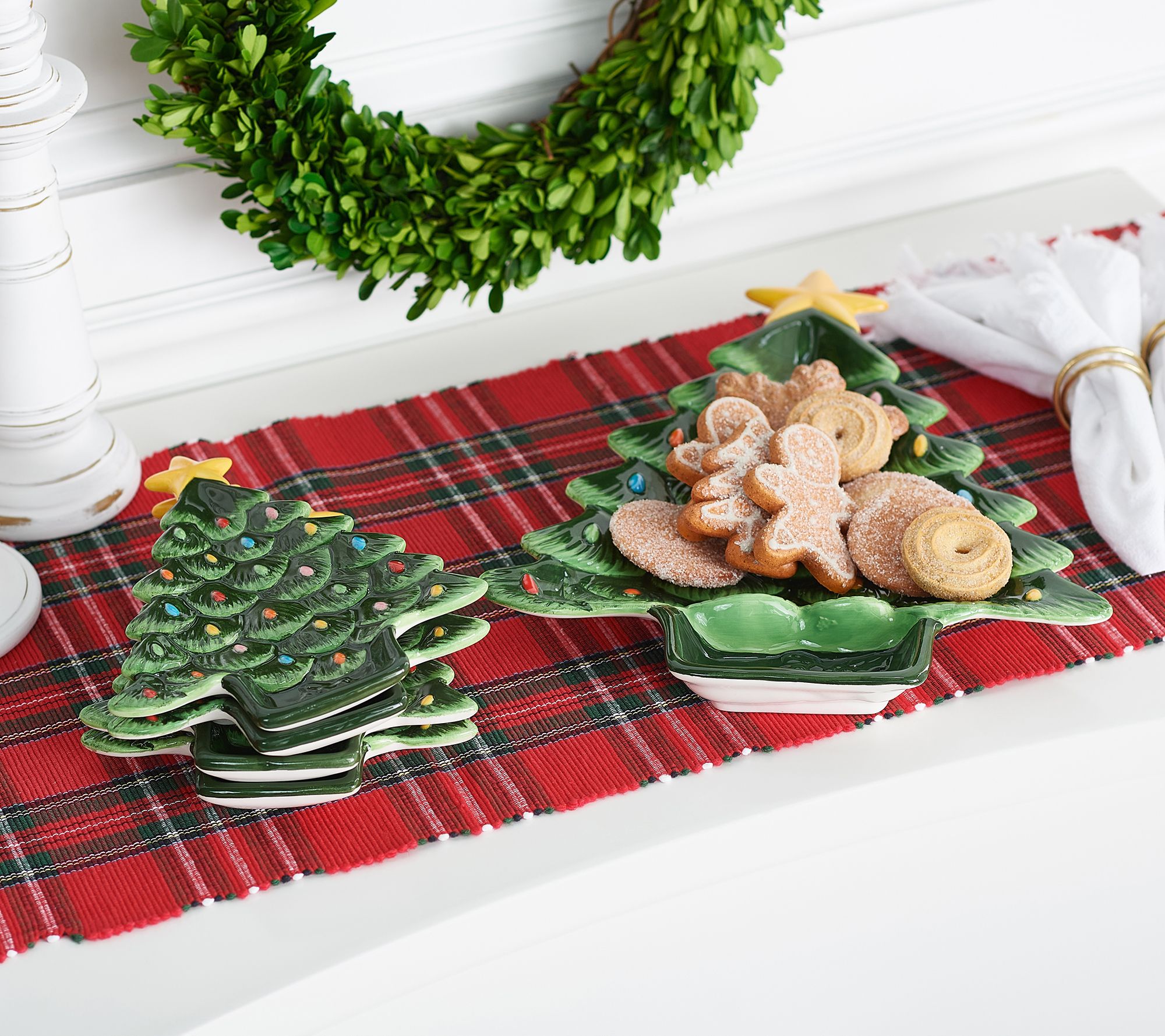 4-Piece Bakeware Mini Pan Set (Christmas Tree), Cuisinart