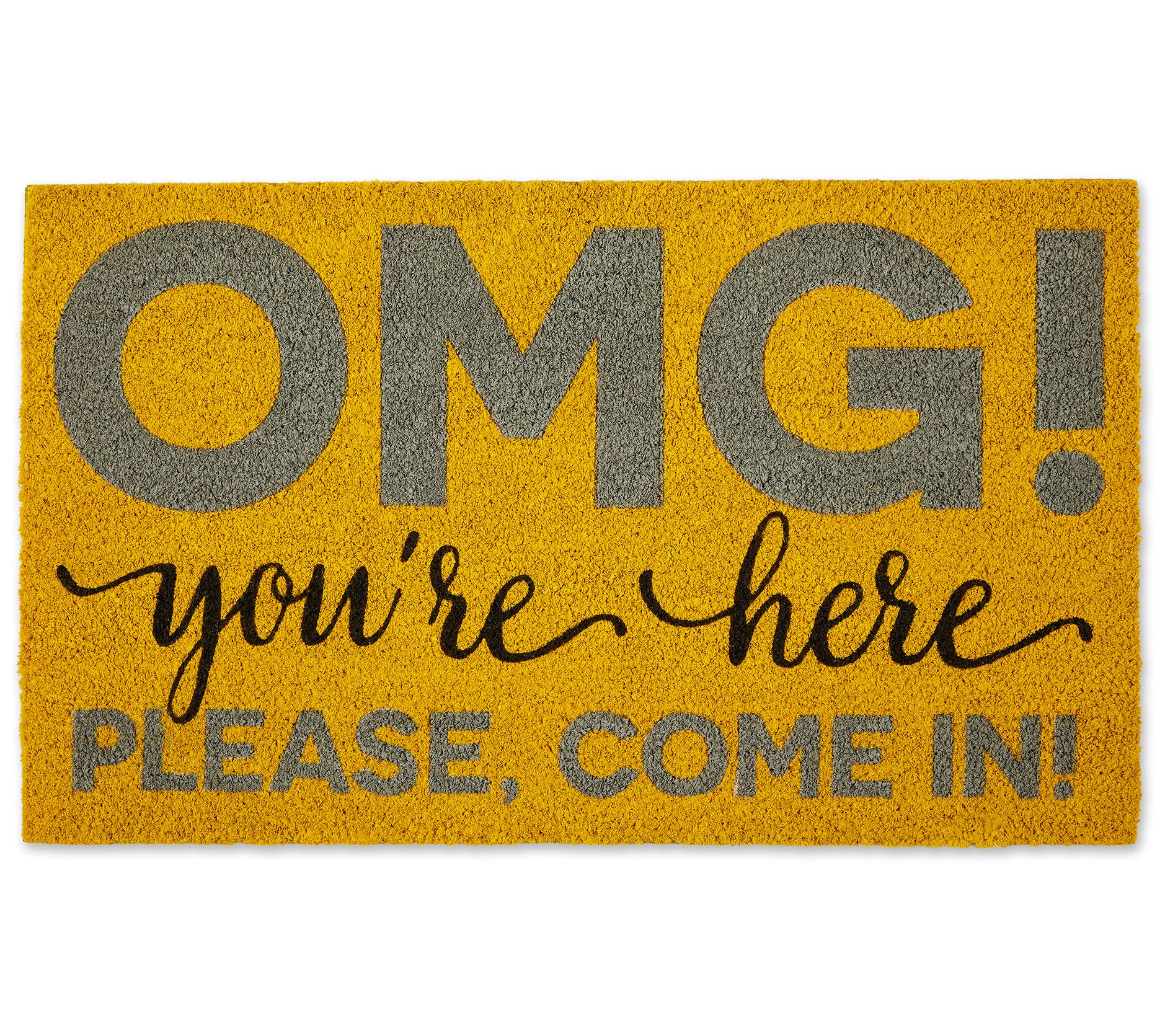 Design Imports OMG� You're Here 18x30 Doormat