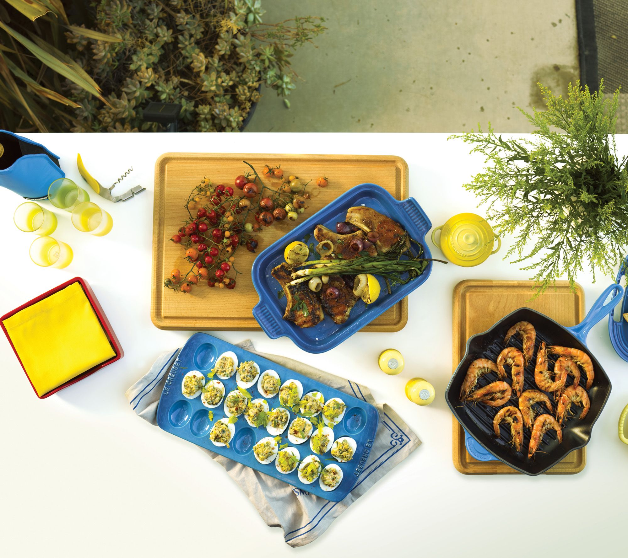 Le Creuset Stoneware Deviled Egg Platter