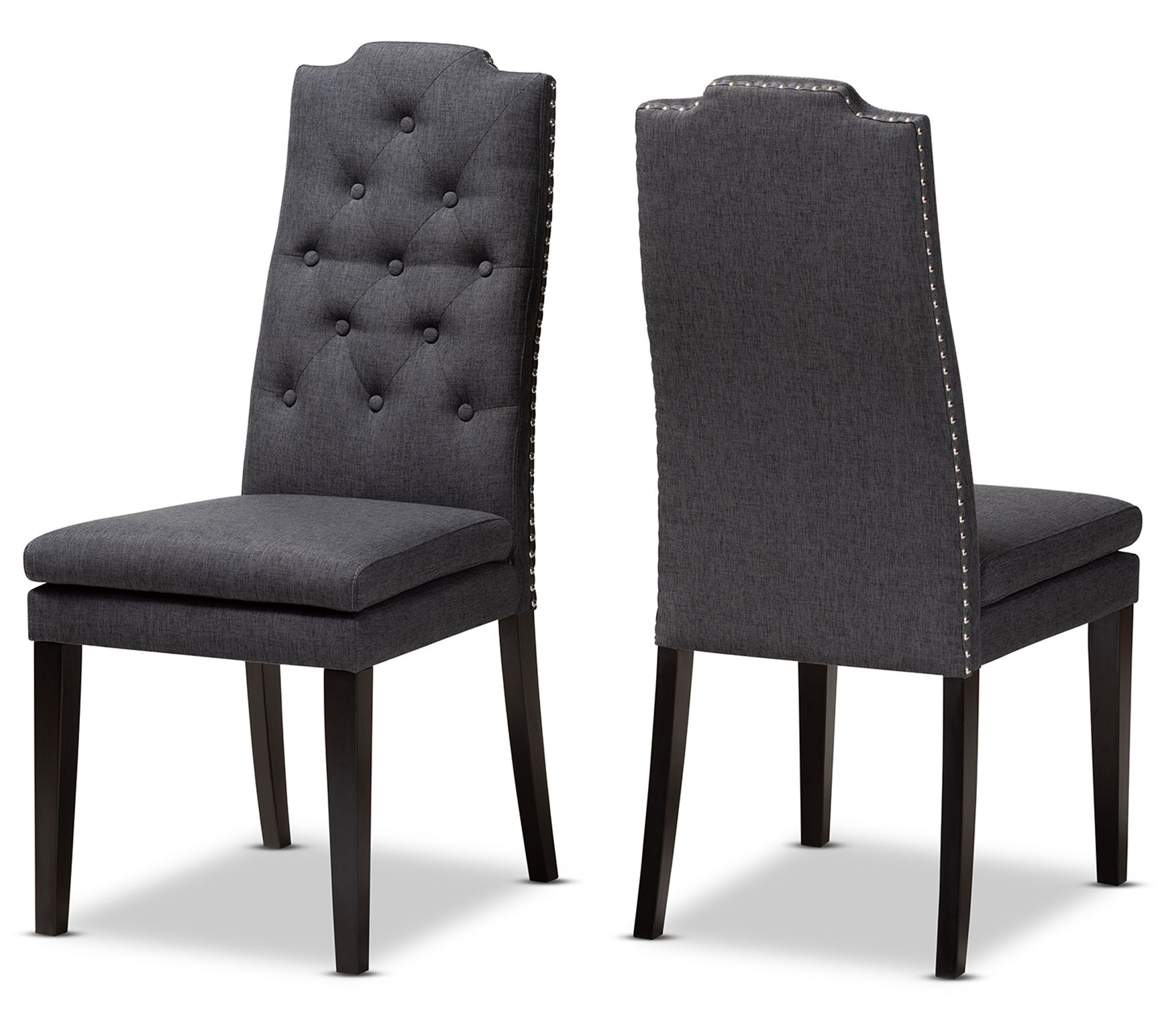 Baxton Studio Dylin Dining Chairs - Set of 2