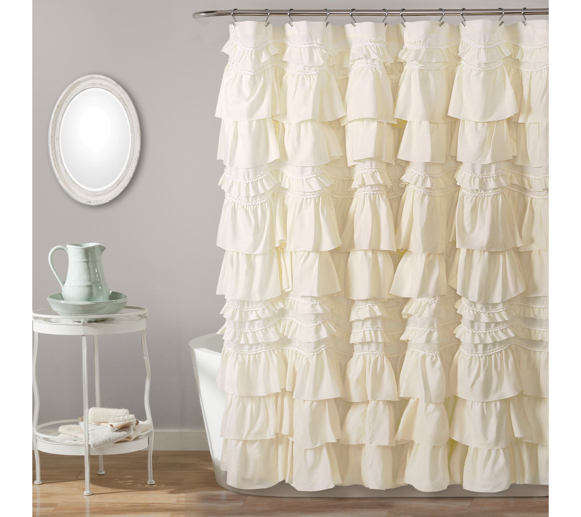 Kemmy 72" x 72" Shower Curtain by Lush Decor