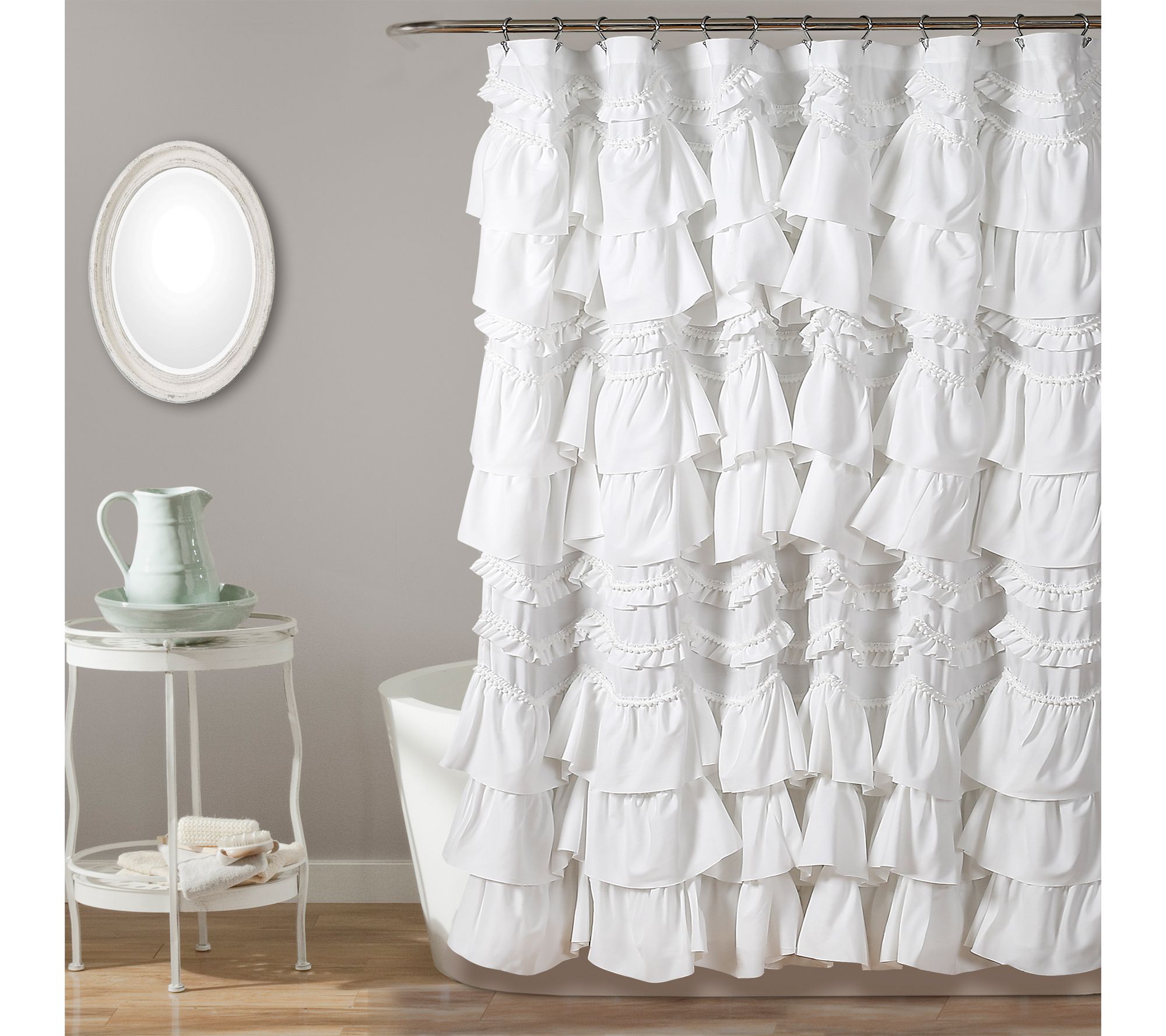 Kemmy 72" x 72" Shower Curtain by Lush Decor