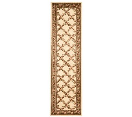 Lyndhurst Open Floral Power Loomed 2'3" x 16' Runner