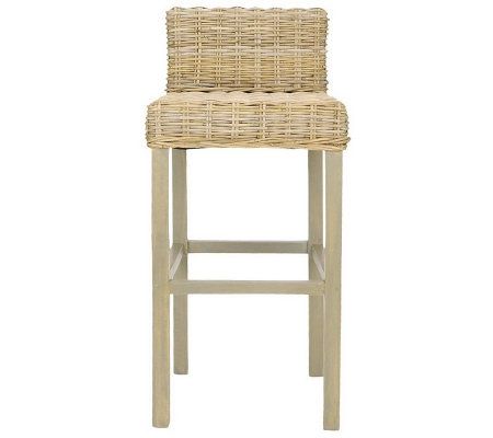 Cypress Rattan Bar Stool