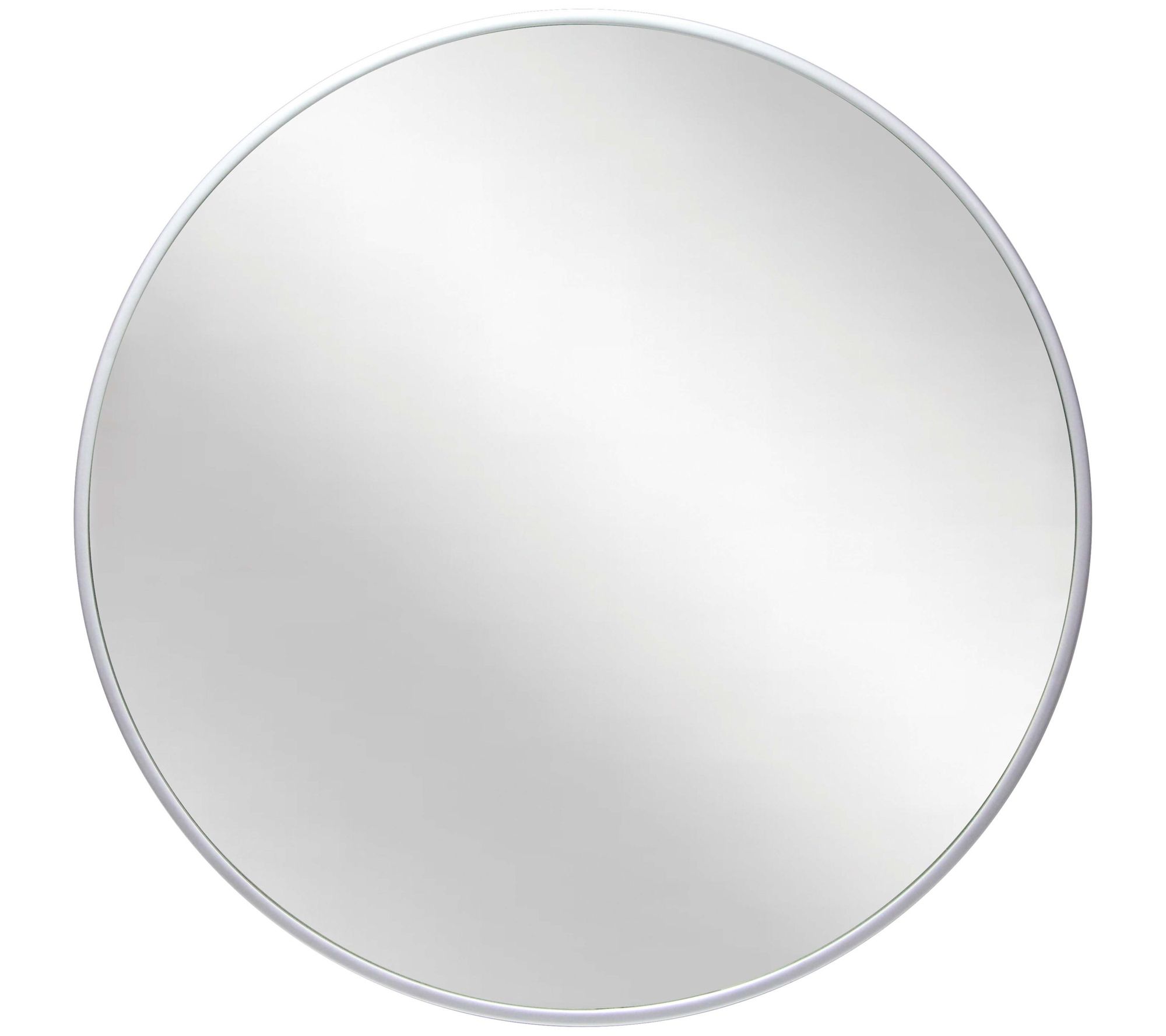 Infinity Instru ments 21" Wall Mirror, Matte S Ilver Frame