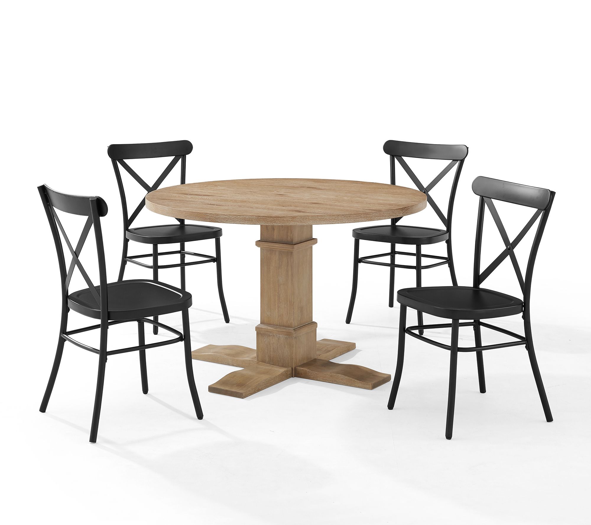 Crosley Joanna 5Pc Round Dining Set with Camille Chairs