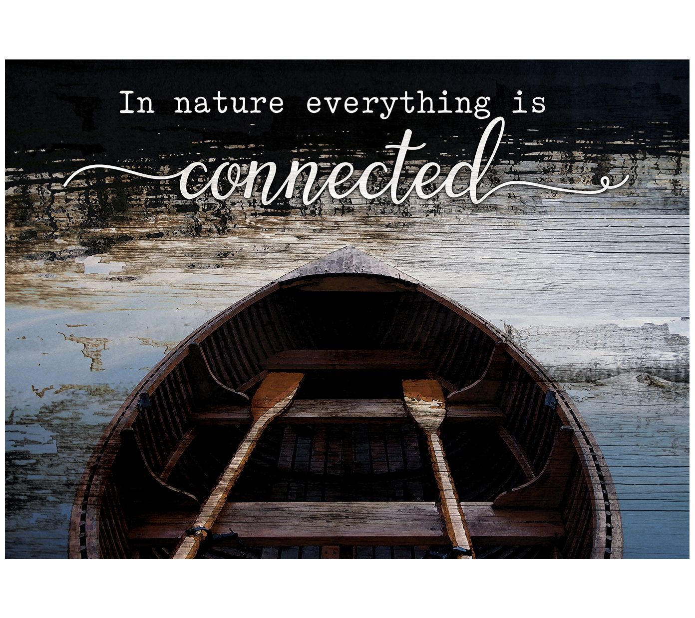 Young's Inc. Row Boat, Wall Decor