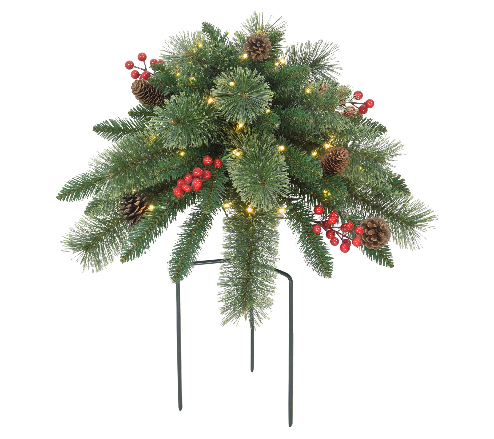 Puleo 18" B/O Cashmere Branch Urn Filler, 55 Tips