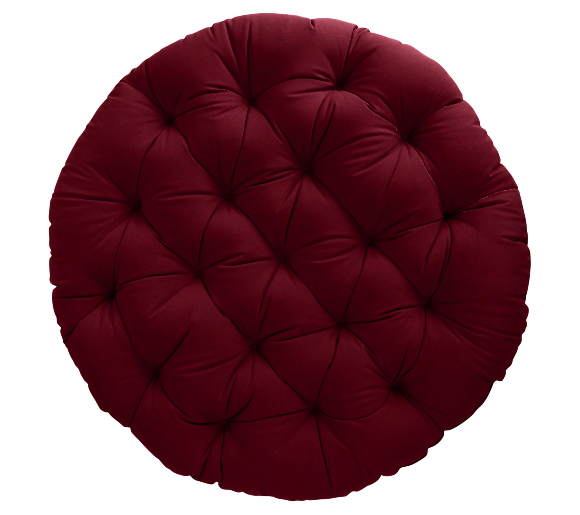 Sorra Home Indoor Round Papasan Cushion 48"