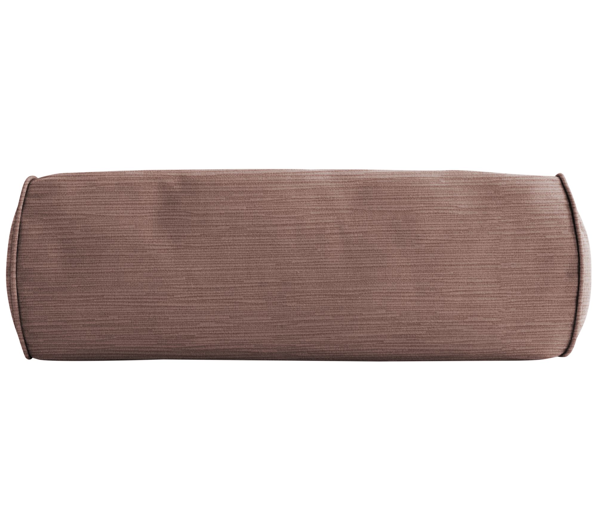 Sorra Home Velvet Bolster Pillow 16 in x 6 in x6 in