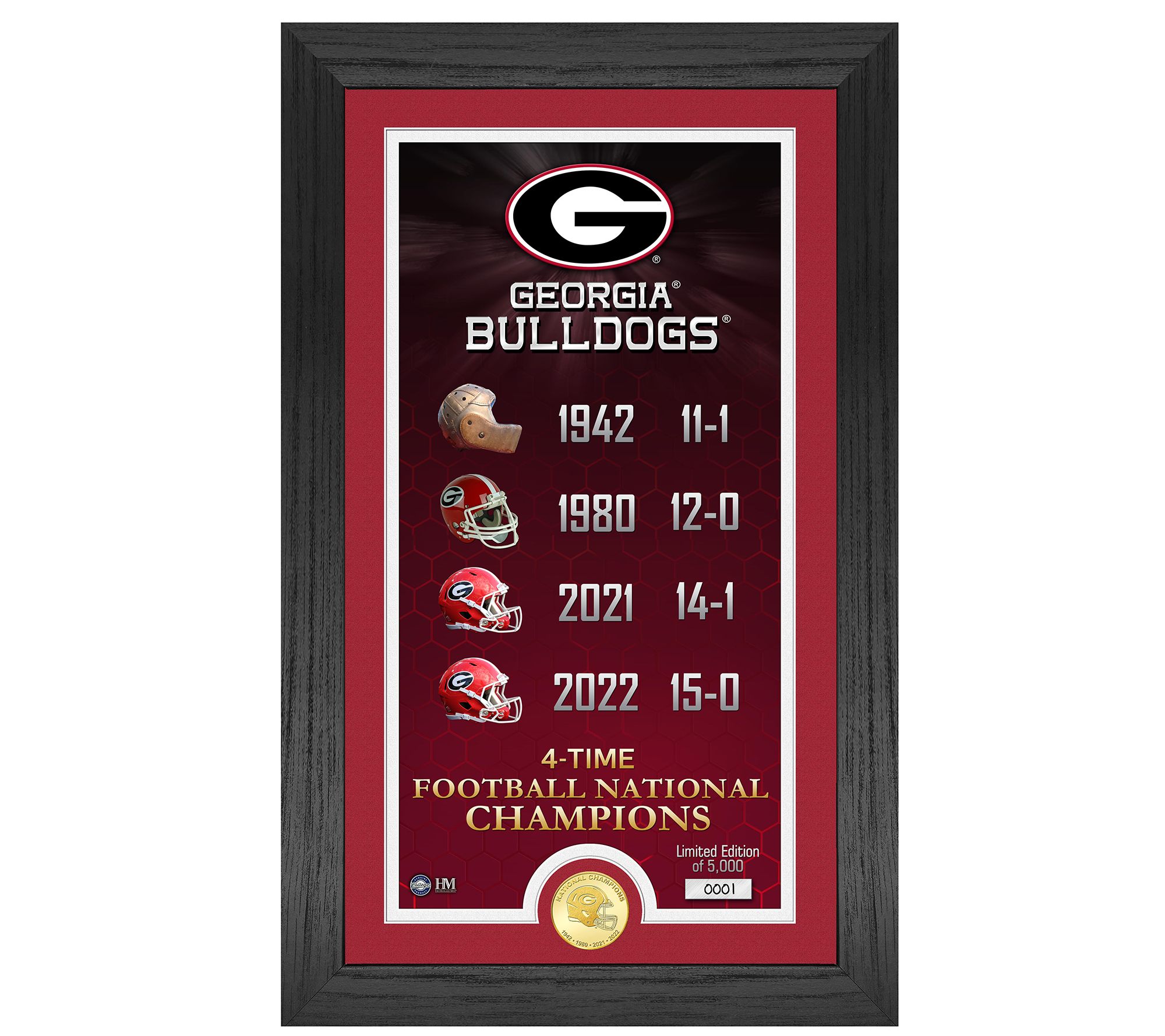 Highland Mint 2021 National Champions Georgia Bulldogs